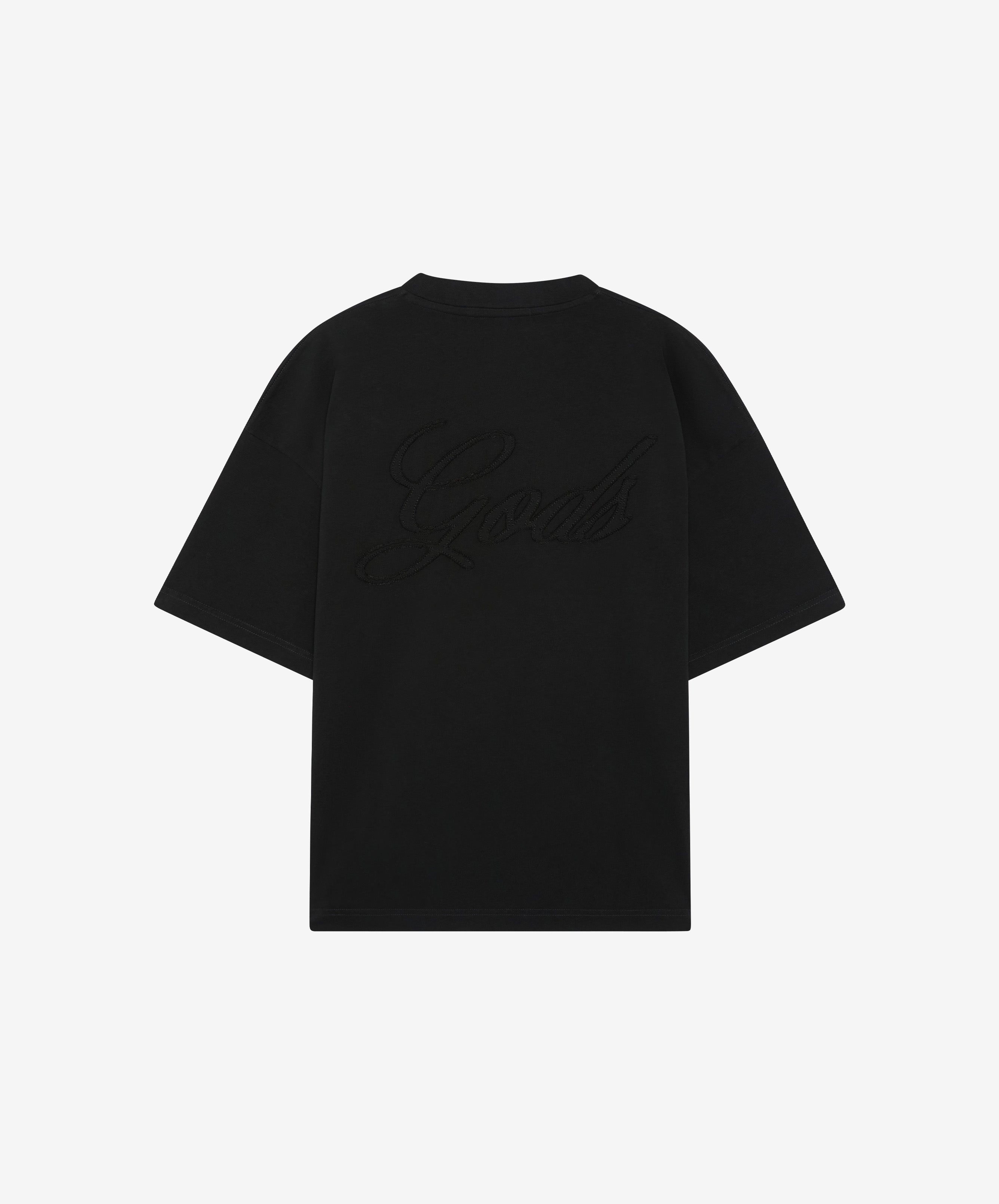 Script Tee Black