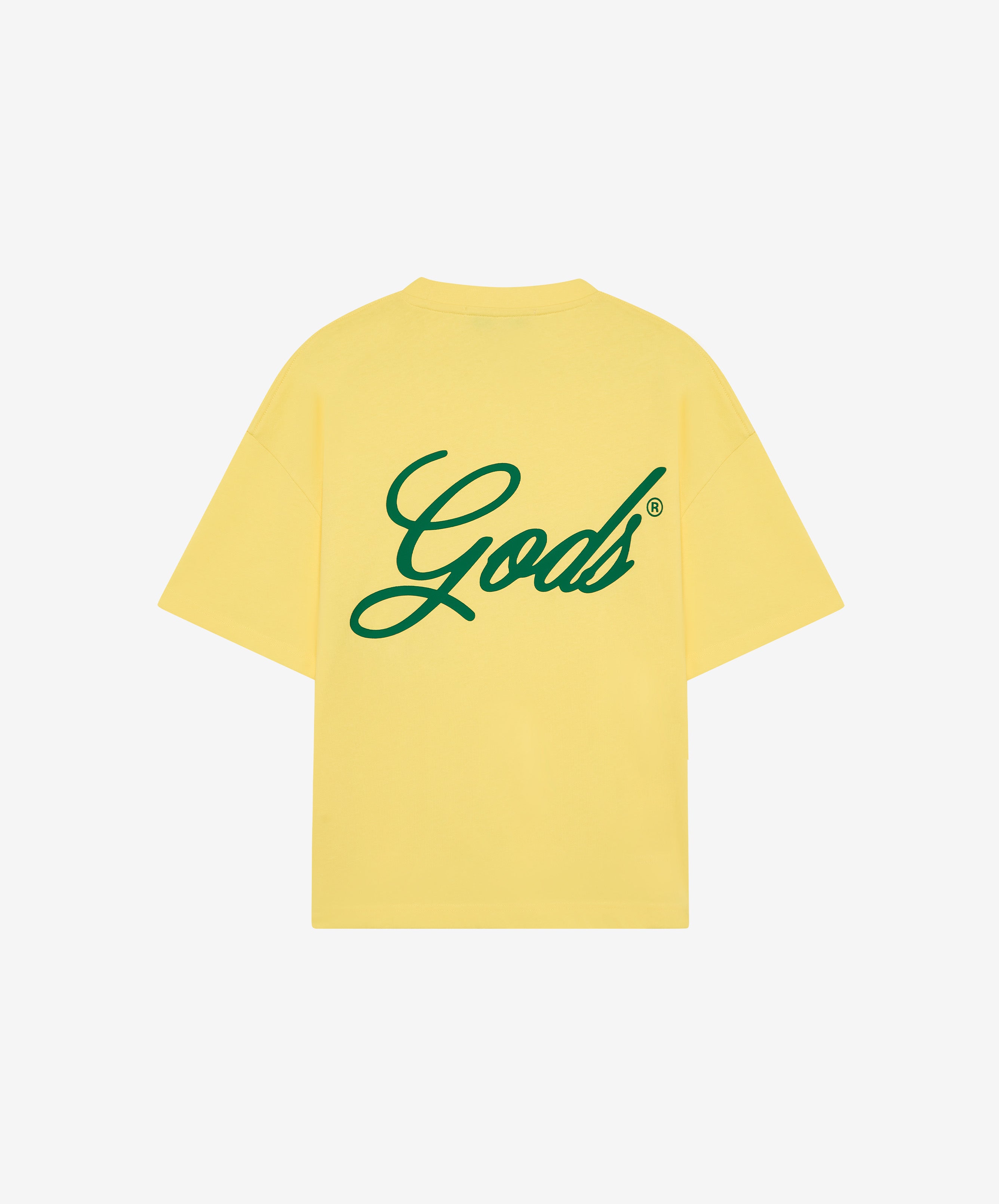 Script Tee Yellow