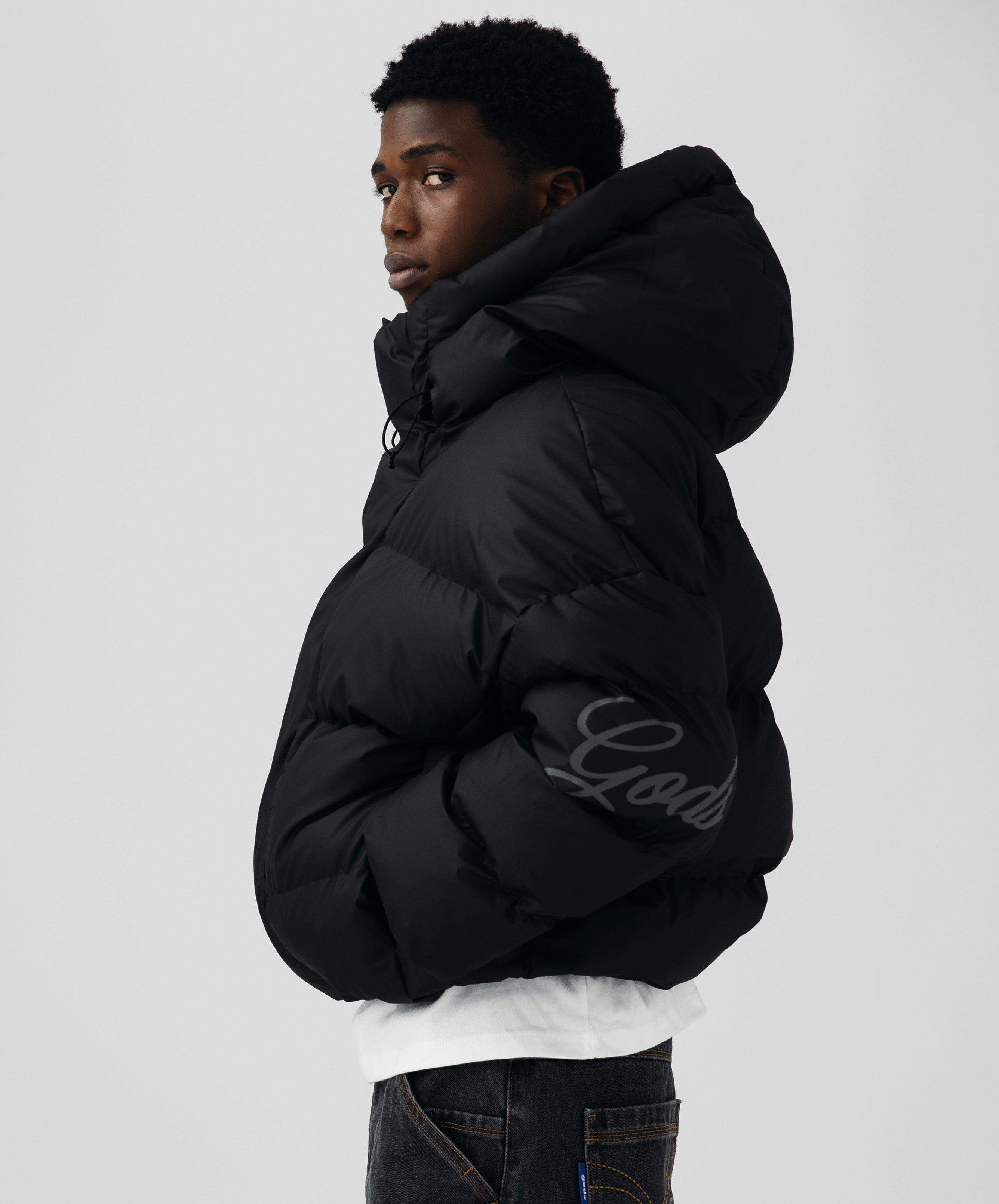 Gods Puffer Black