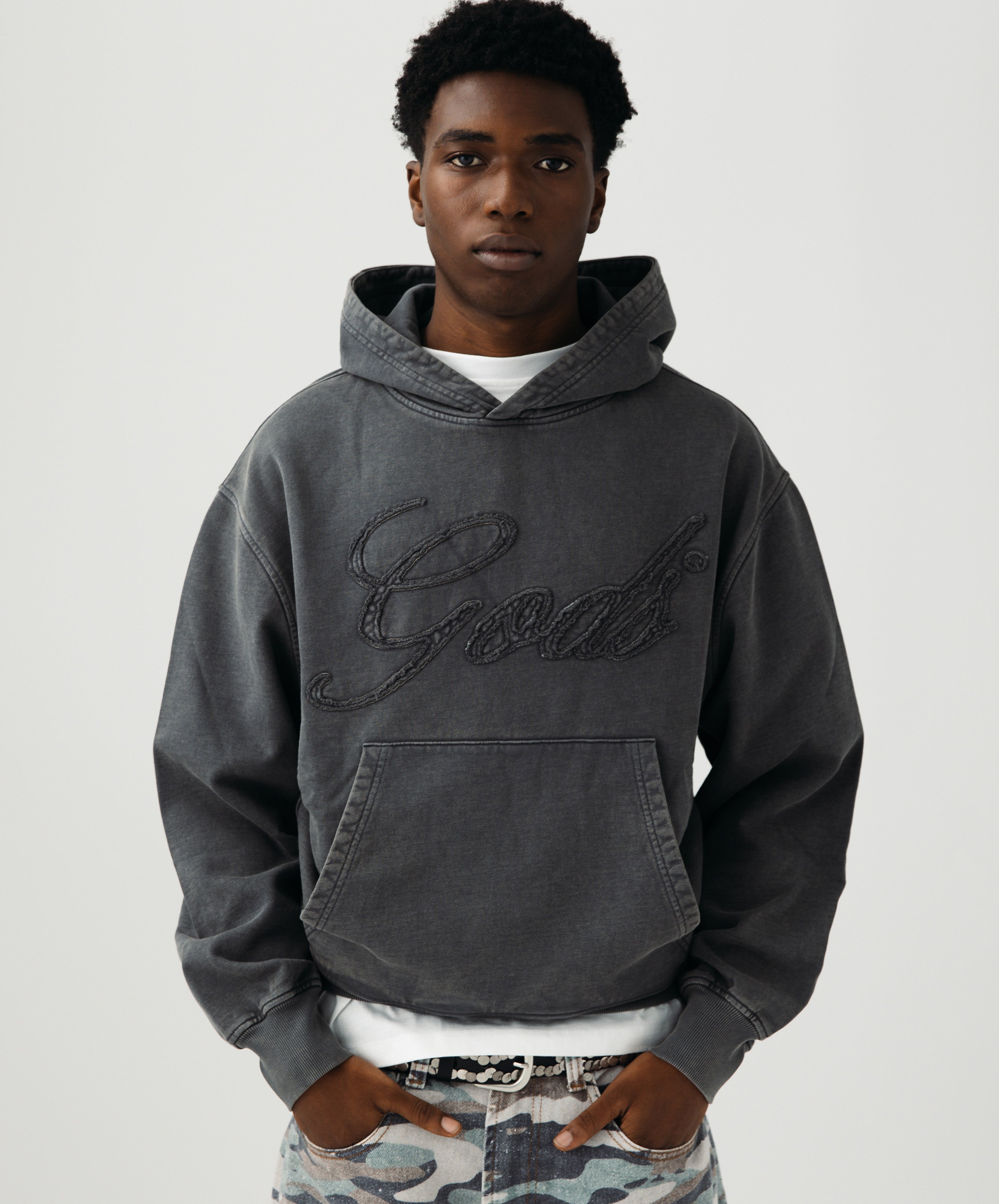Gods Hoodie Dark Grey