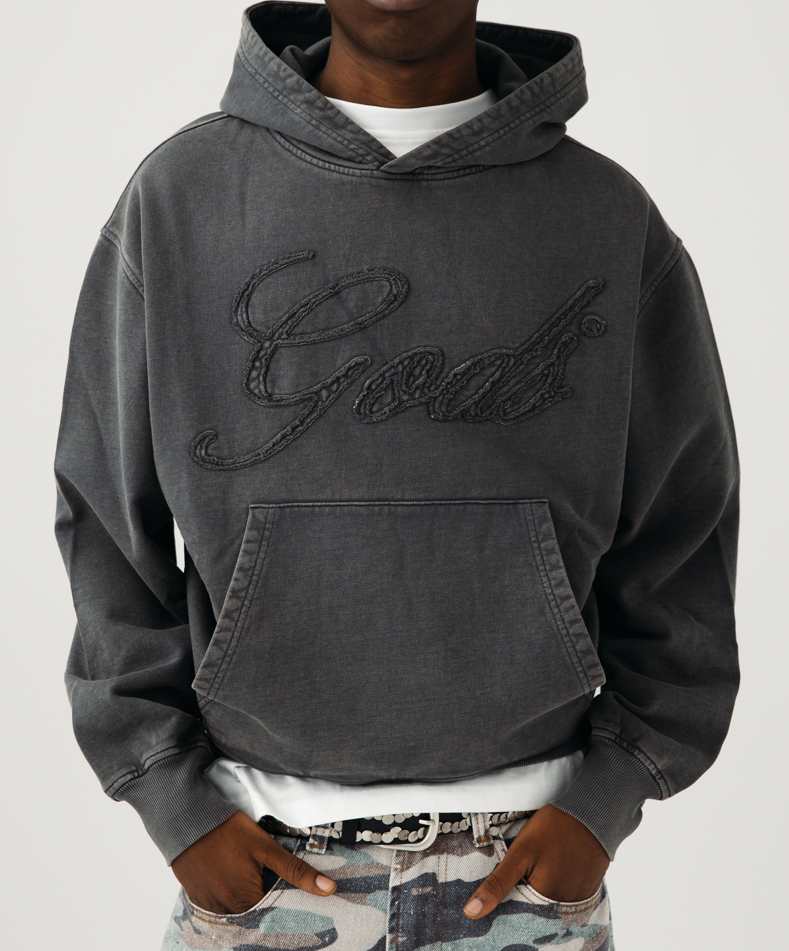 Gods Hoodie Dark Grey