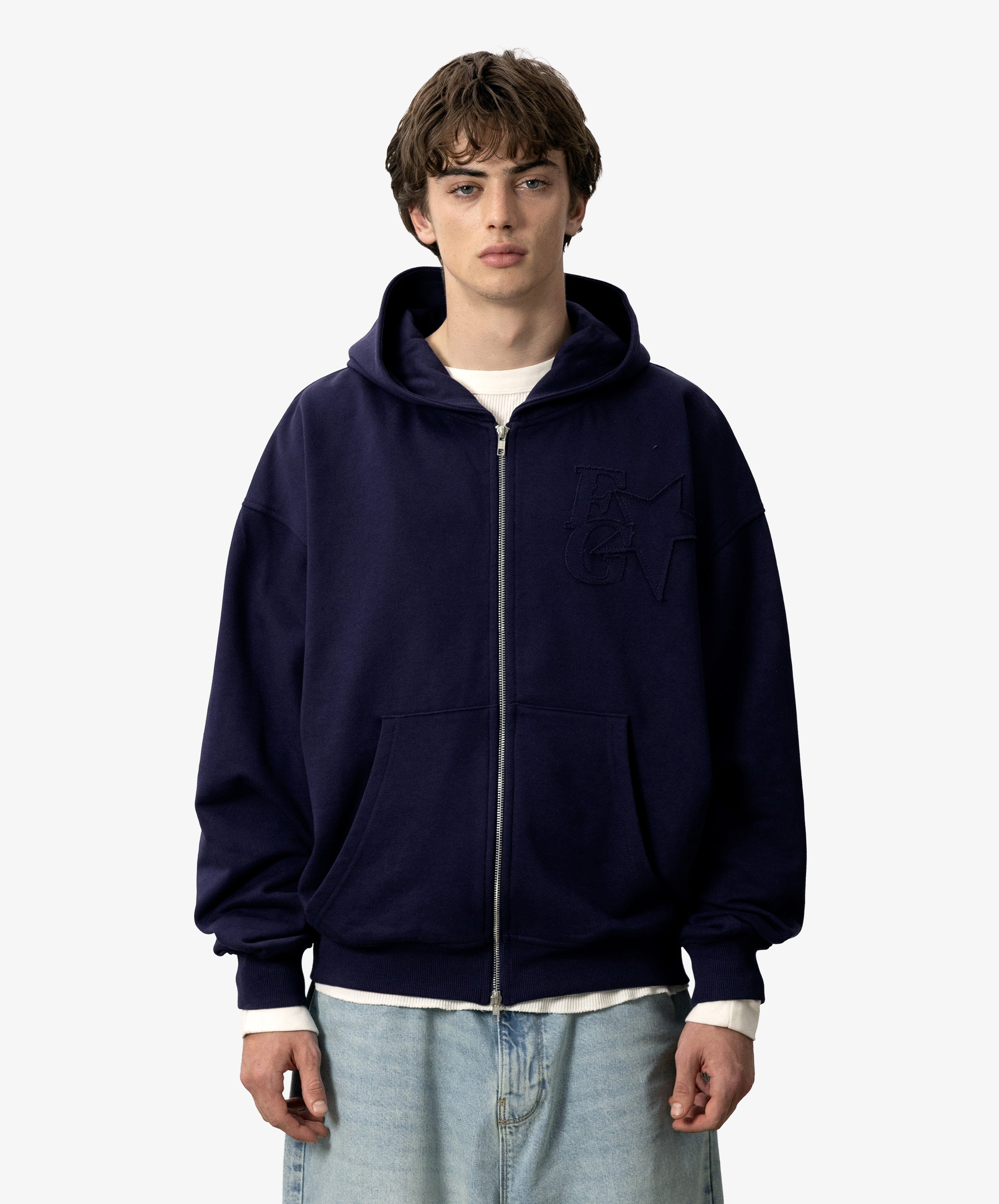 Star Zipper Navy