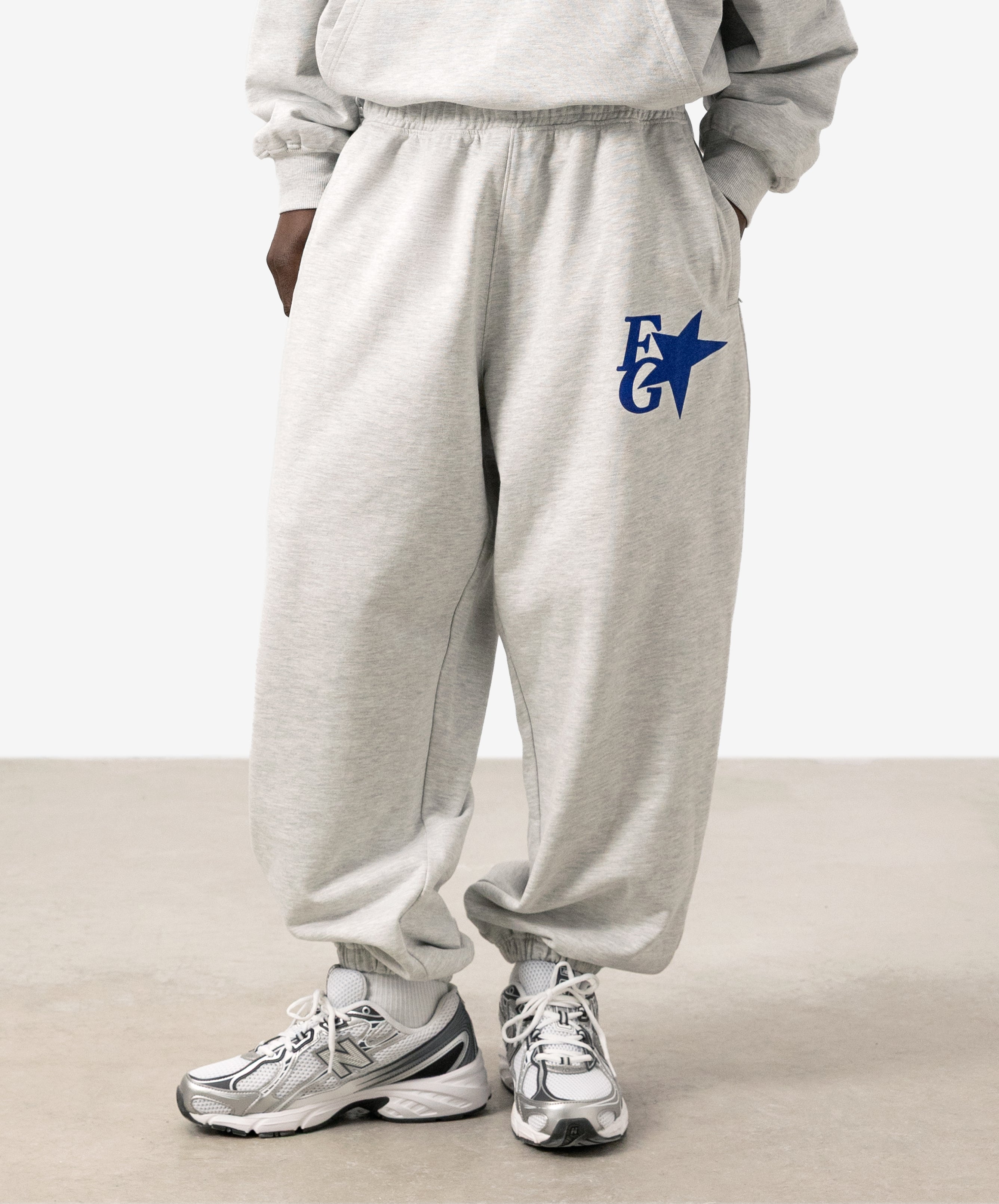 A New Star Joggers Light Grey