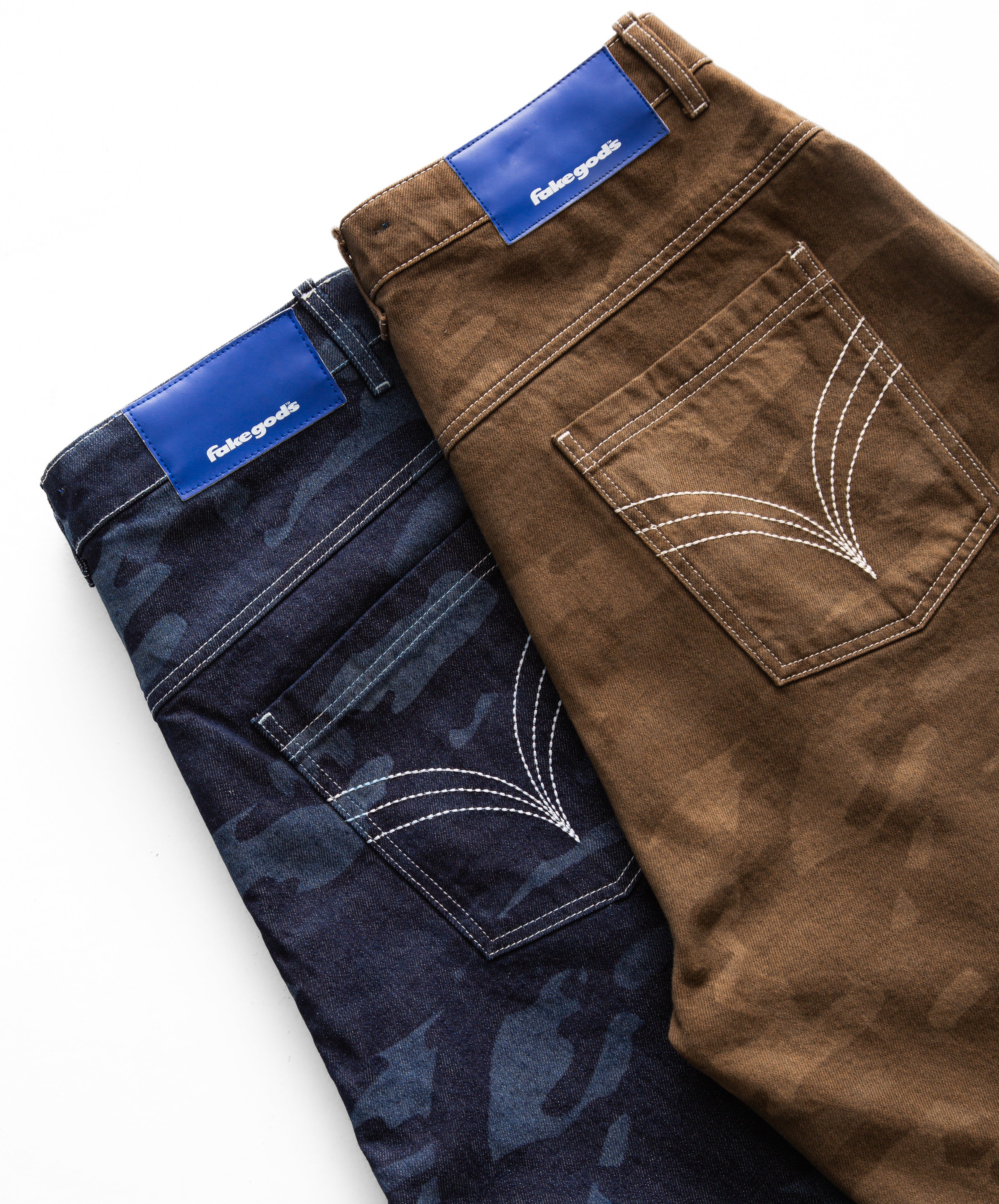 Camouflage Jorts Brown