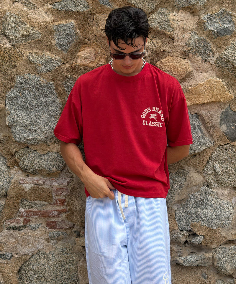 Classic Pegaso Tee Red