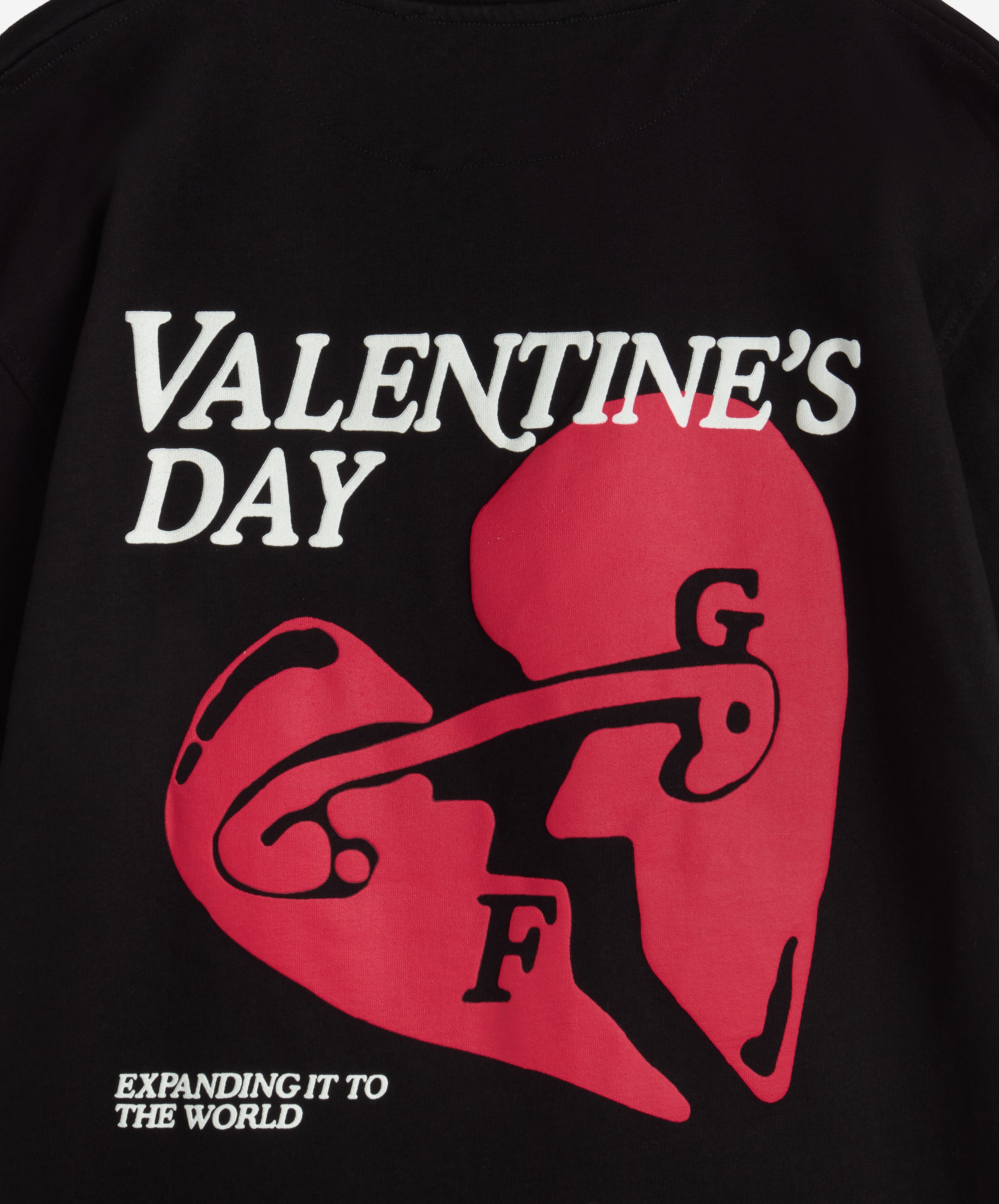 Valentine'S Tee Black