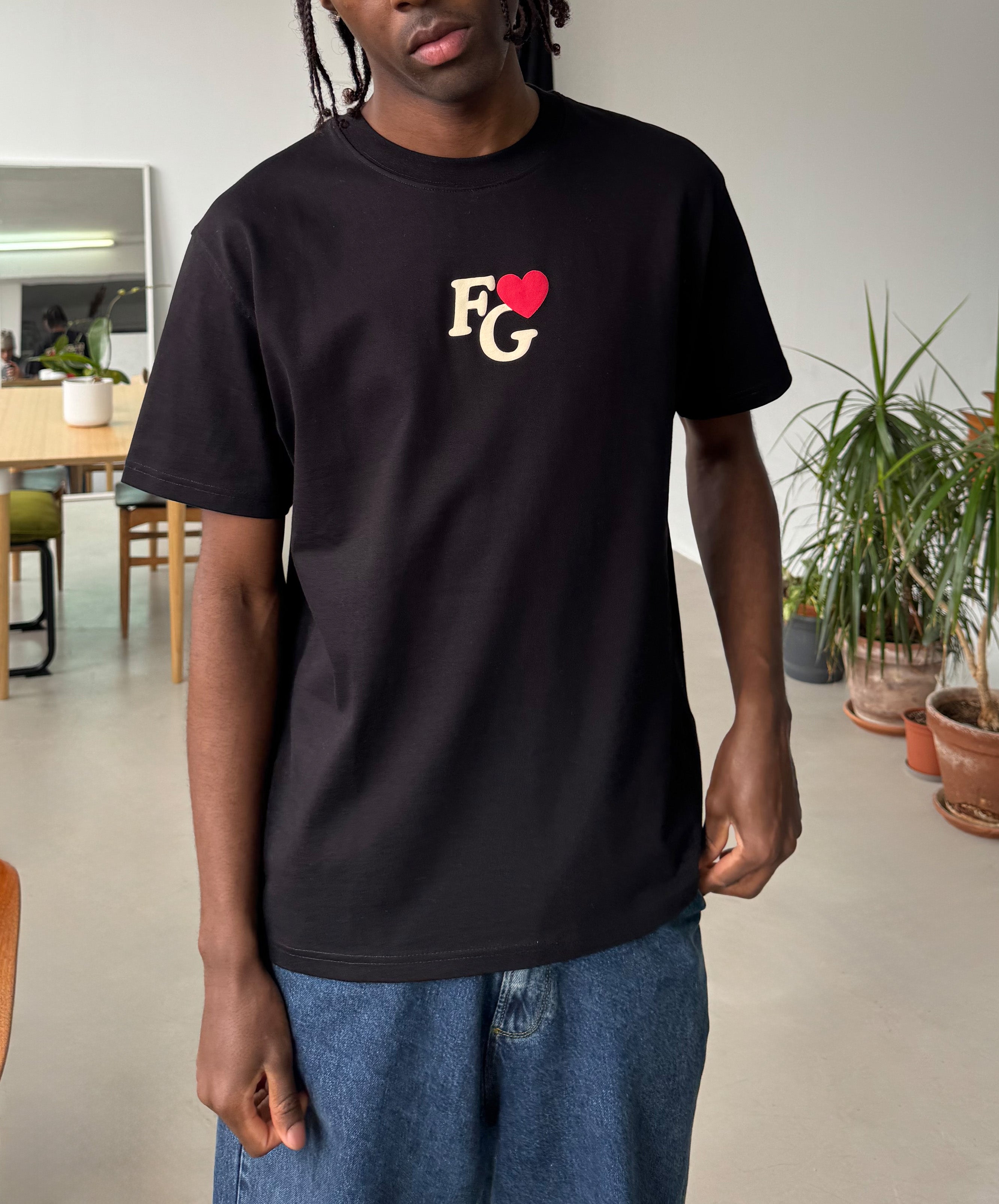 Valentine'S Tee Black