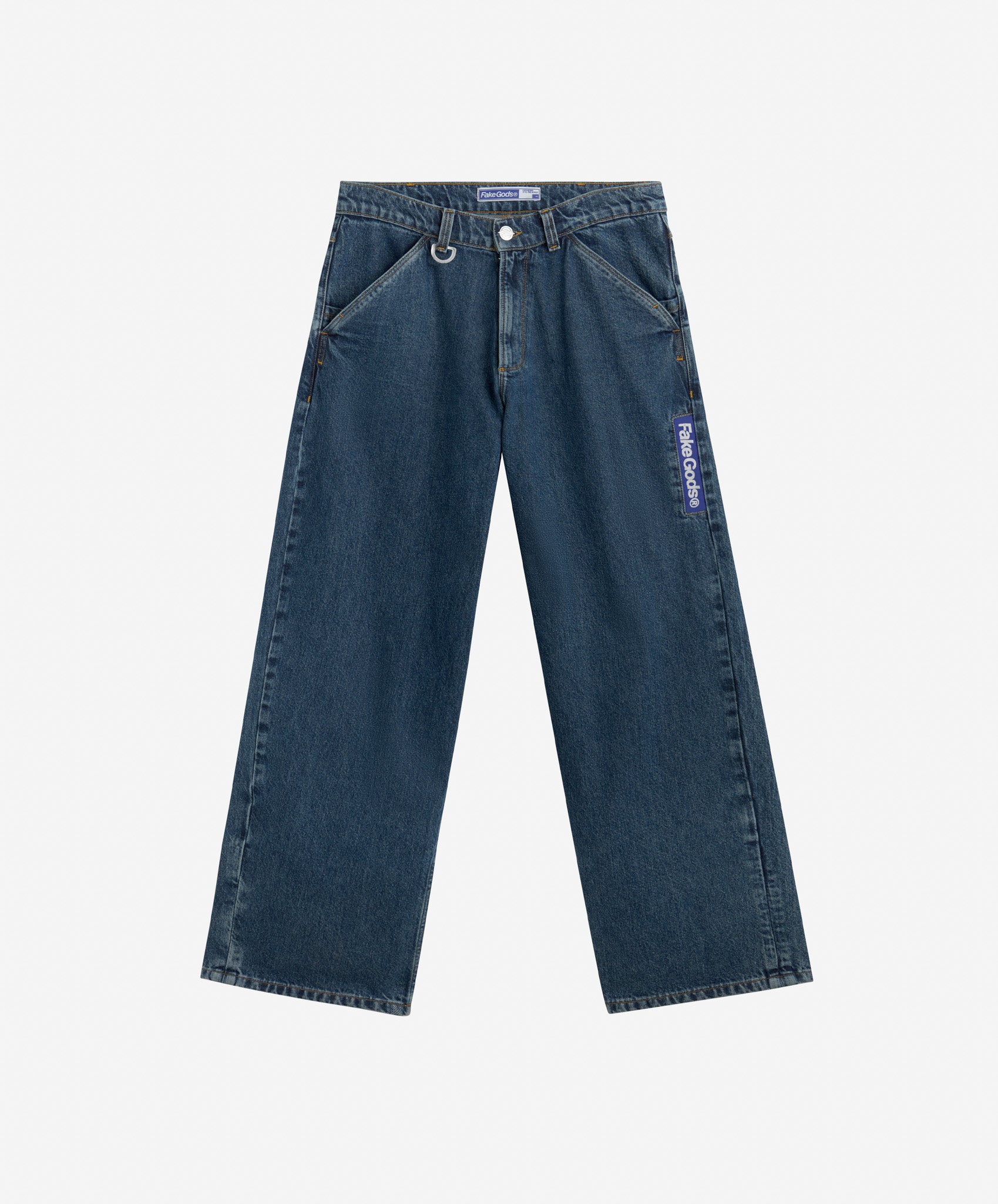 Nautical Denim Jeans Blue