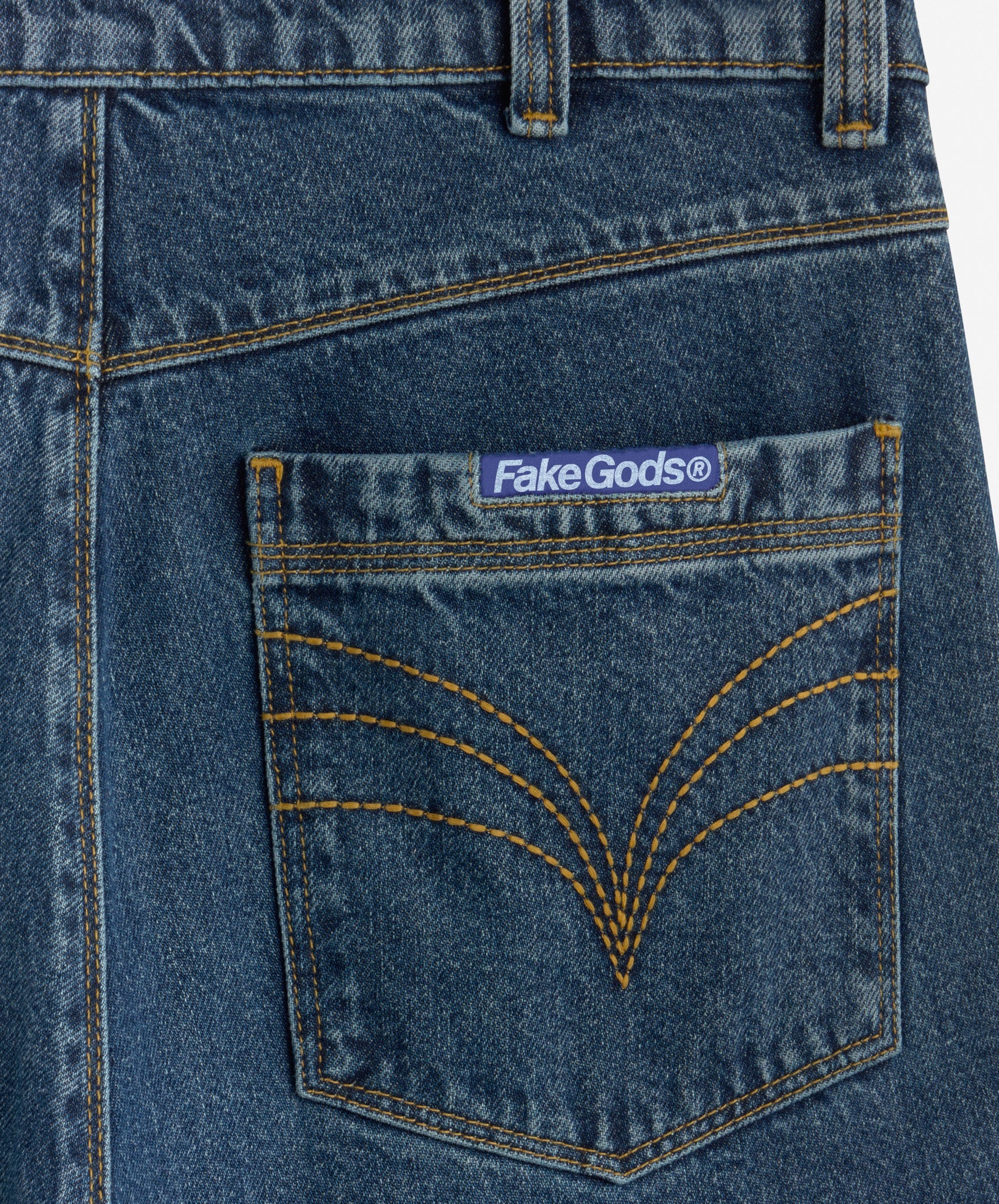 Nautical Denim Jeans Blue