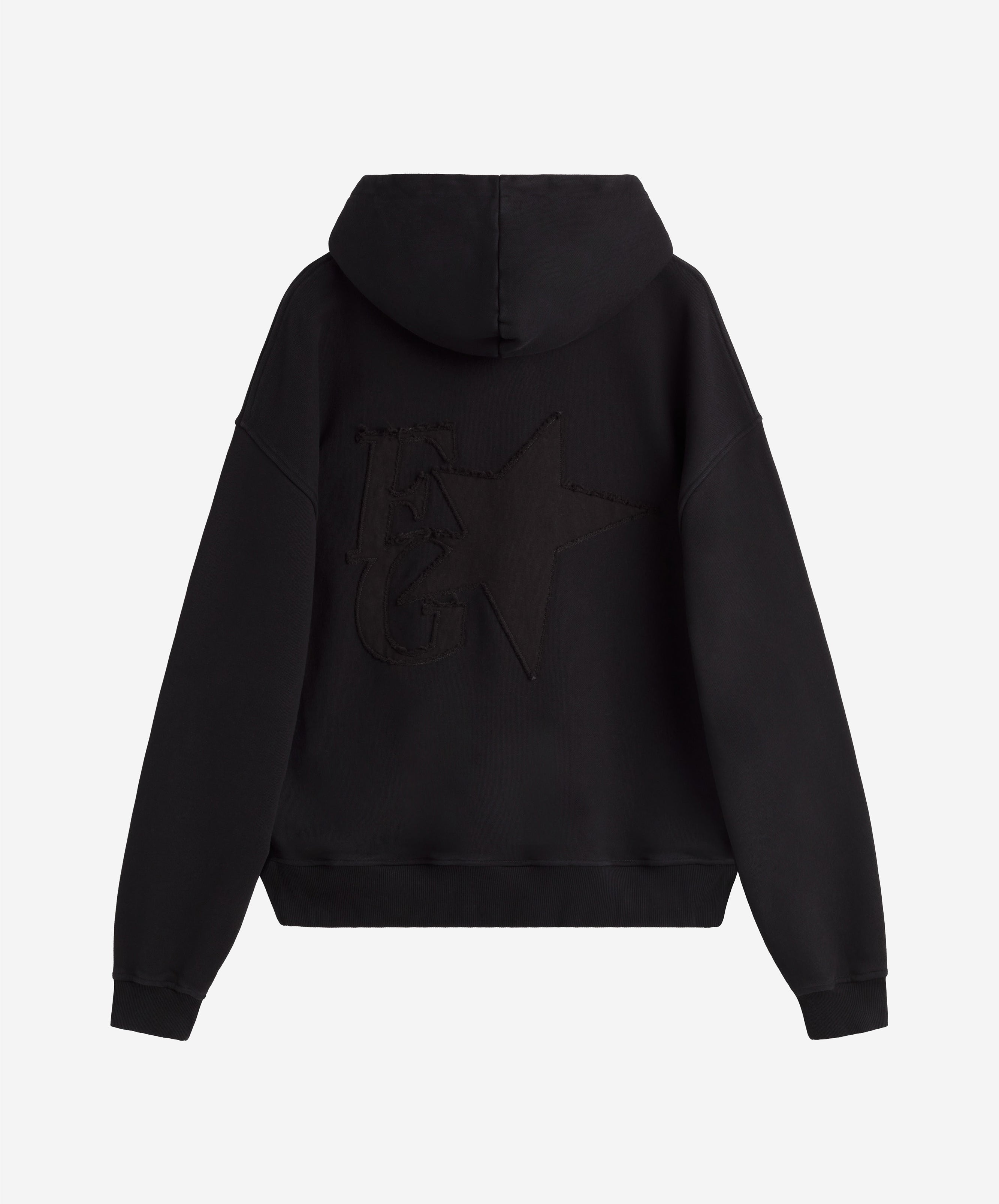 Star Hoodie Black
