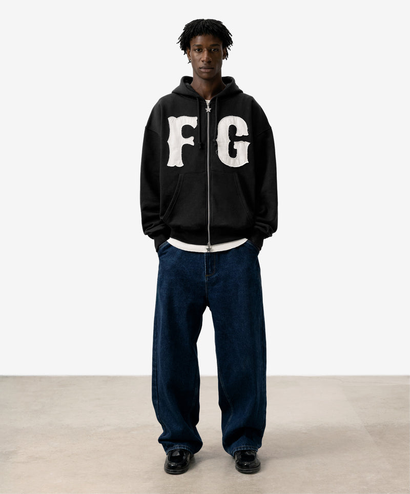 FG Zipper Black