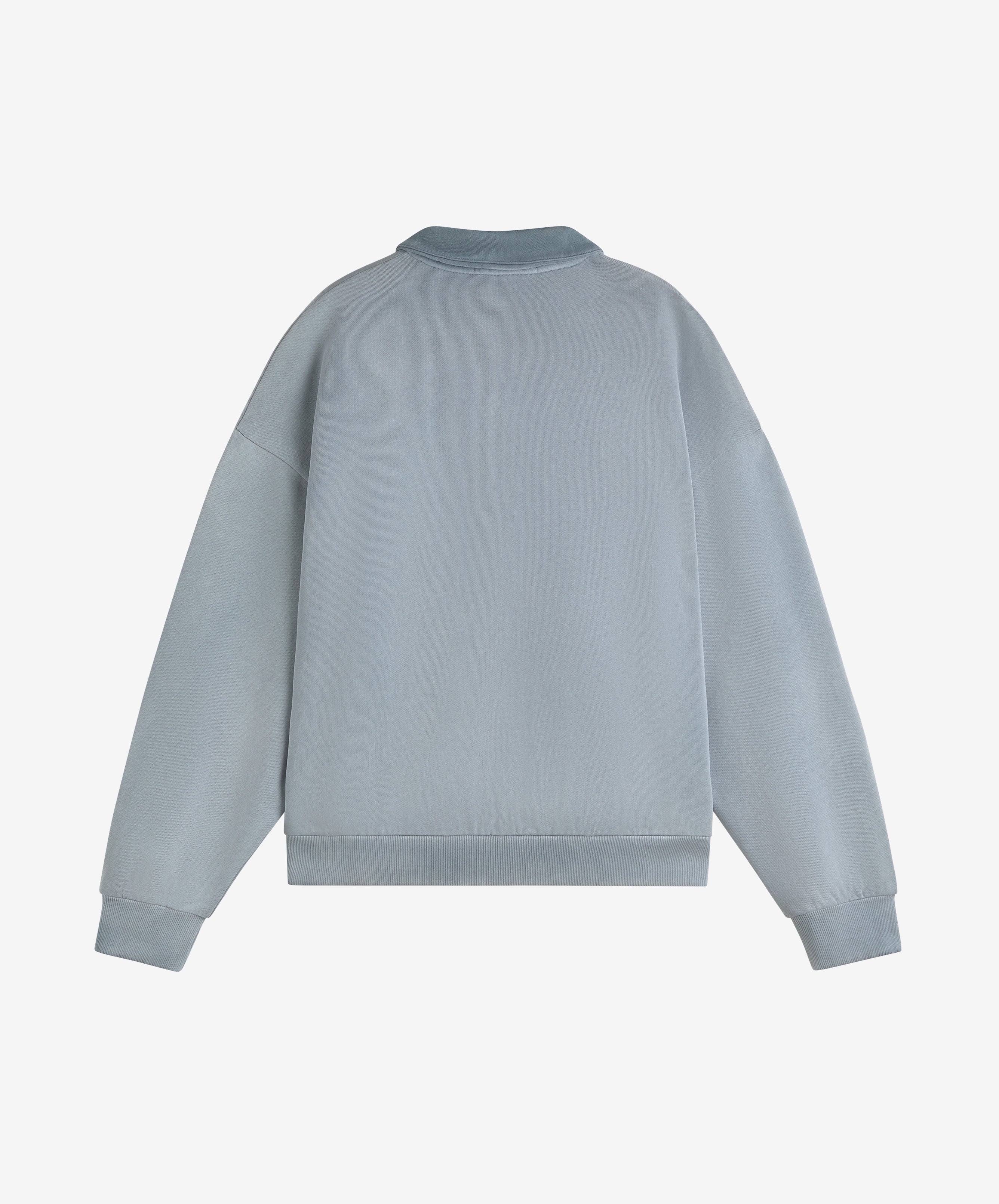 Gods Half Zip Washed Grey