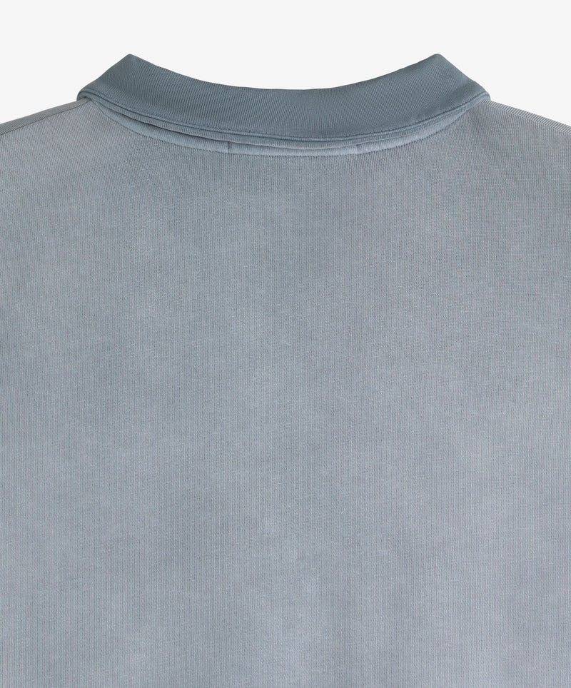 Gods Half Zip Washed Grey
