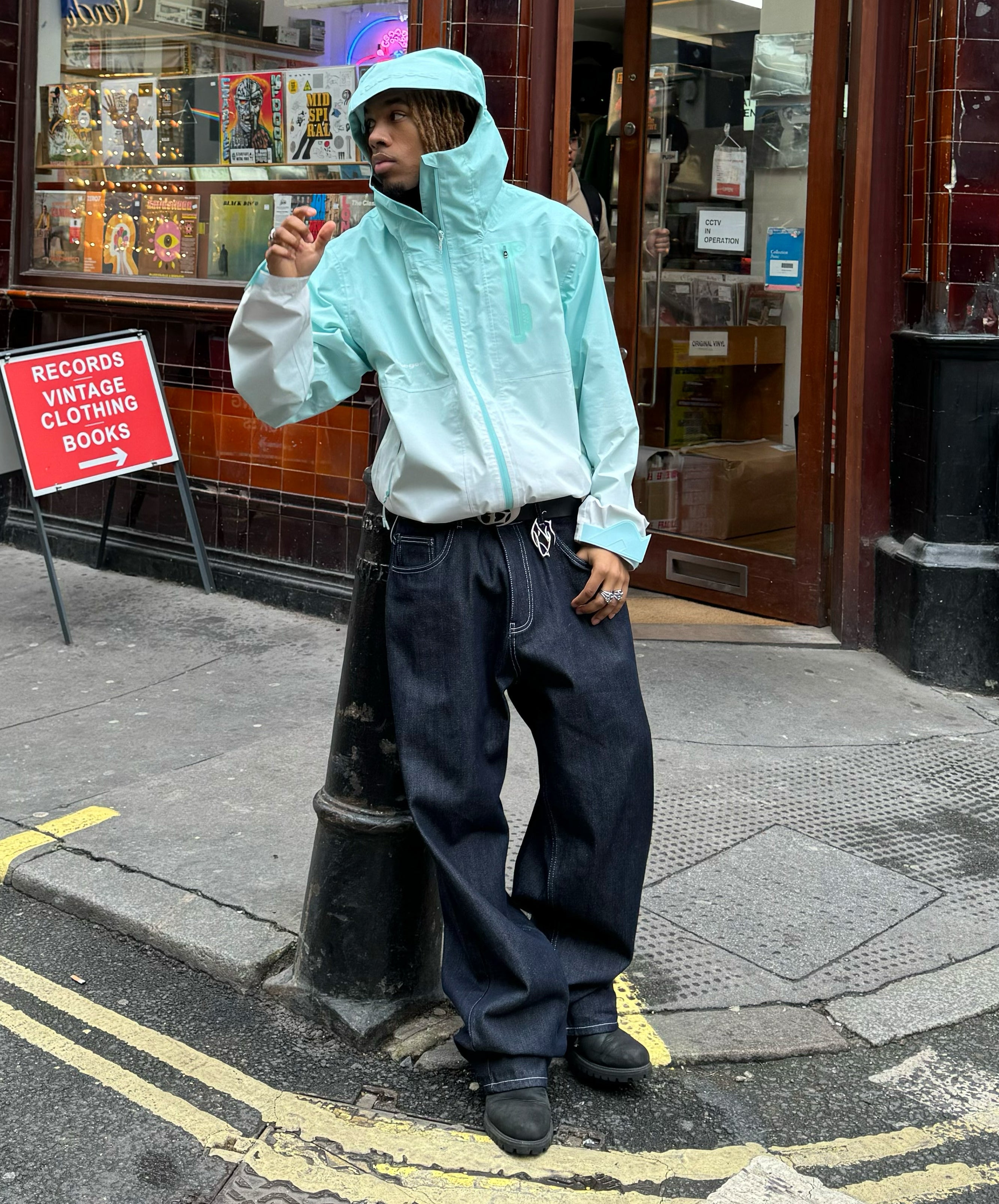 3-Layer Jacket Blue