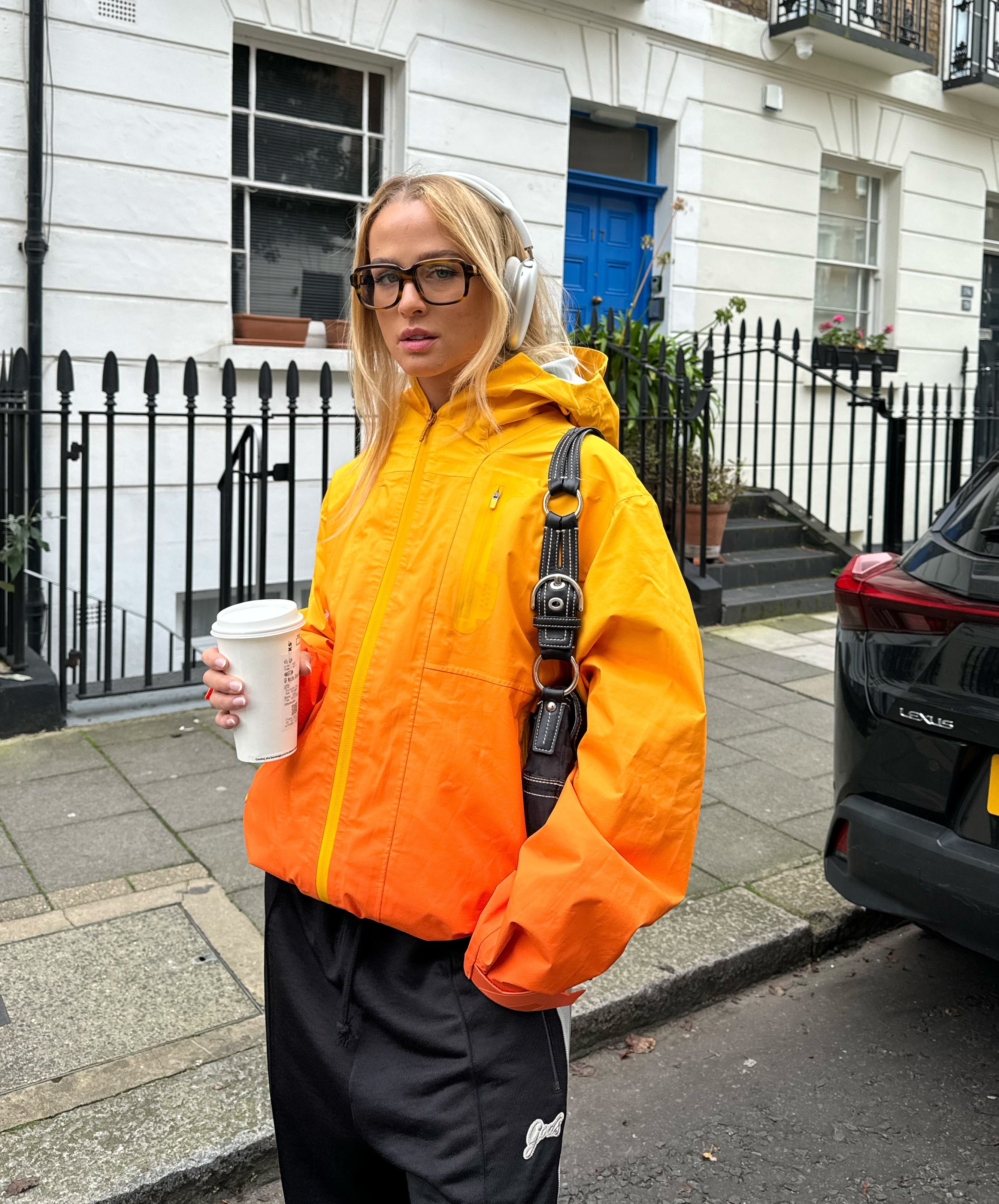 3-Layer Jacket Orange