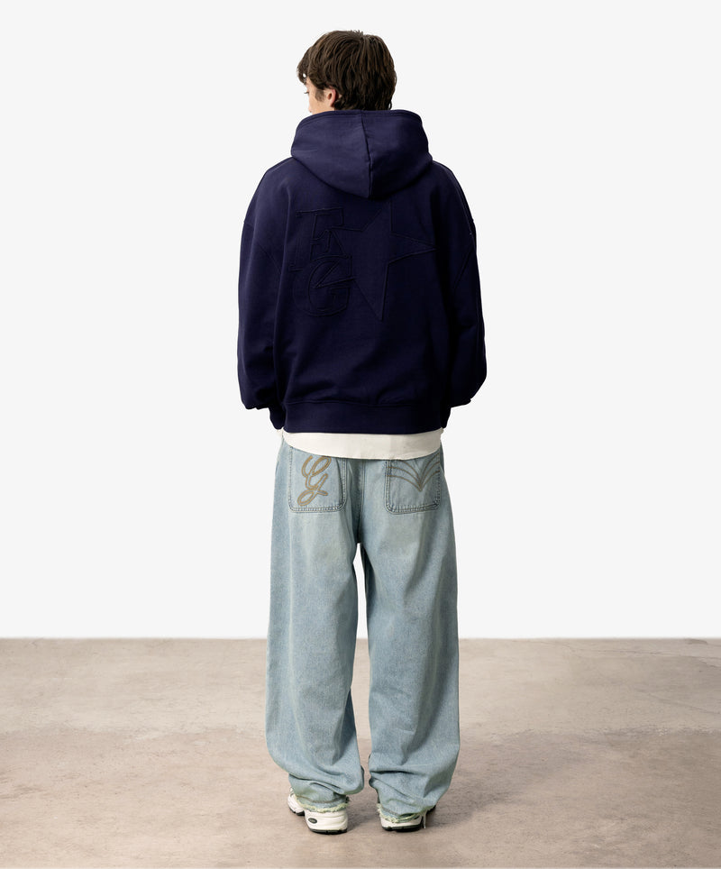 Star Zipper Navy