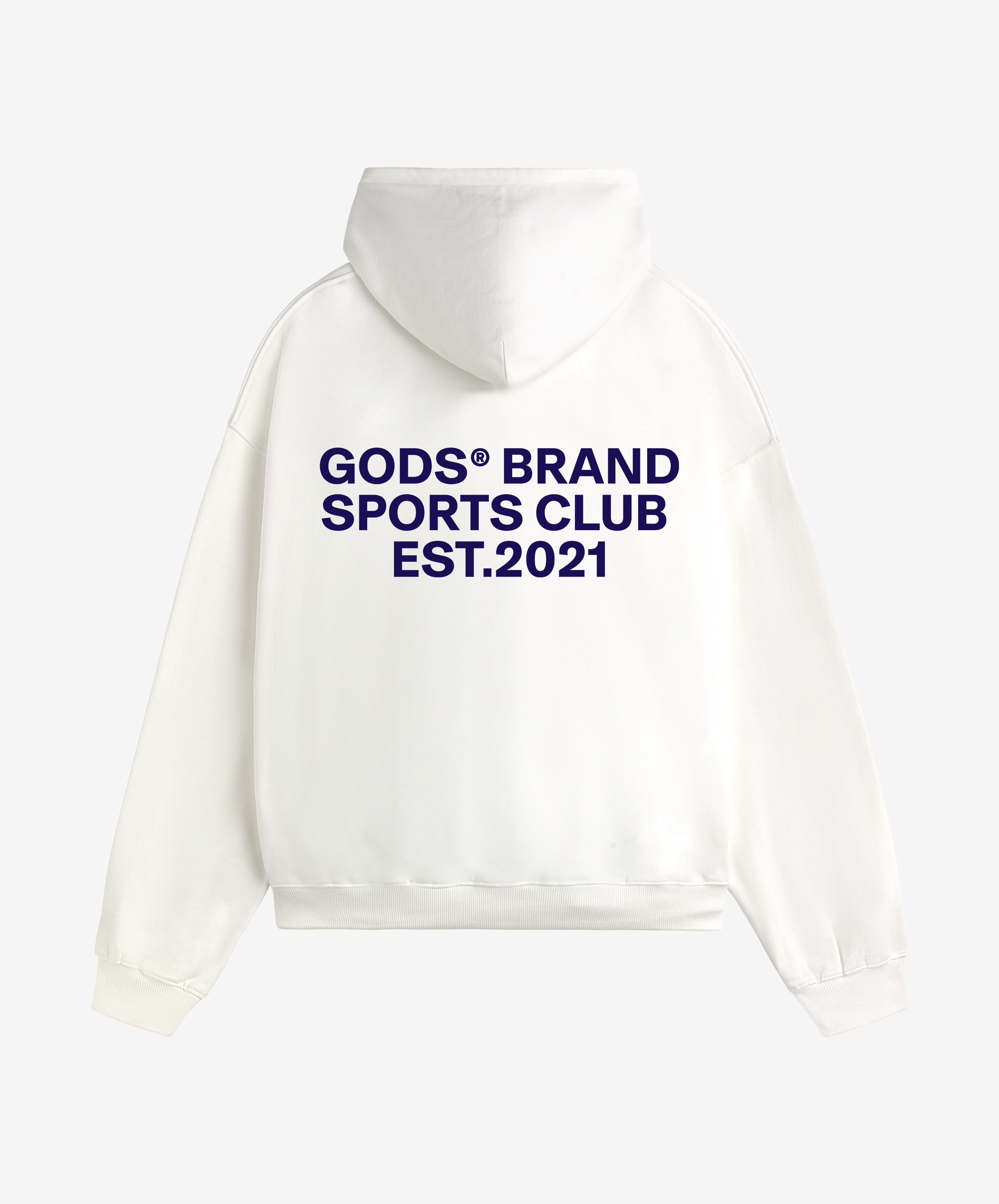 Gods® Brand Sports Club Hoodie Cream