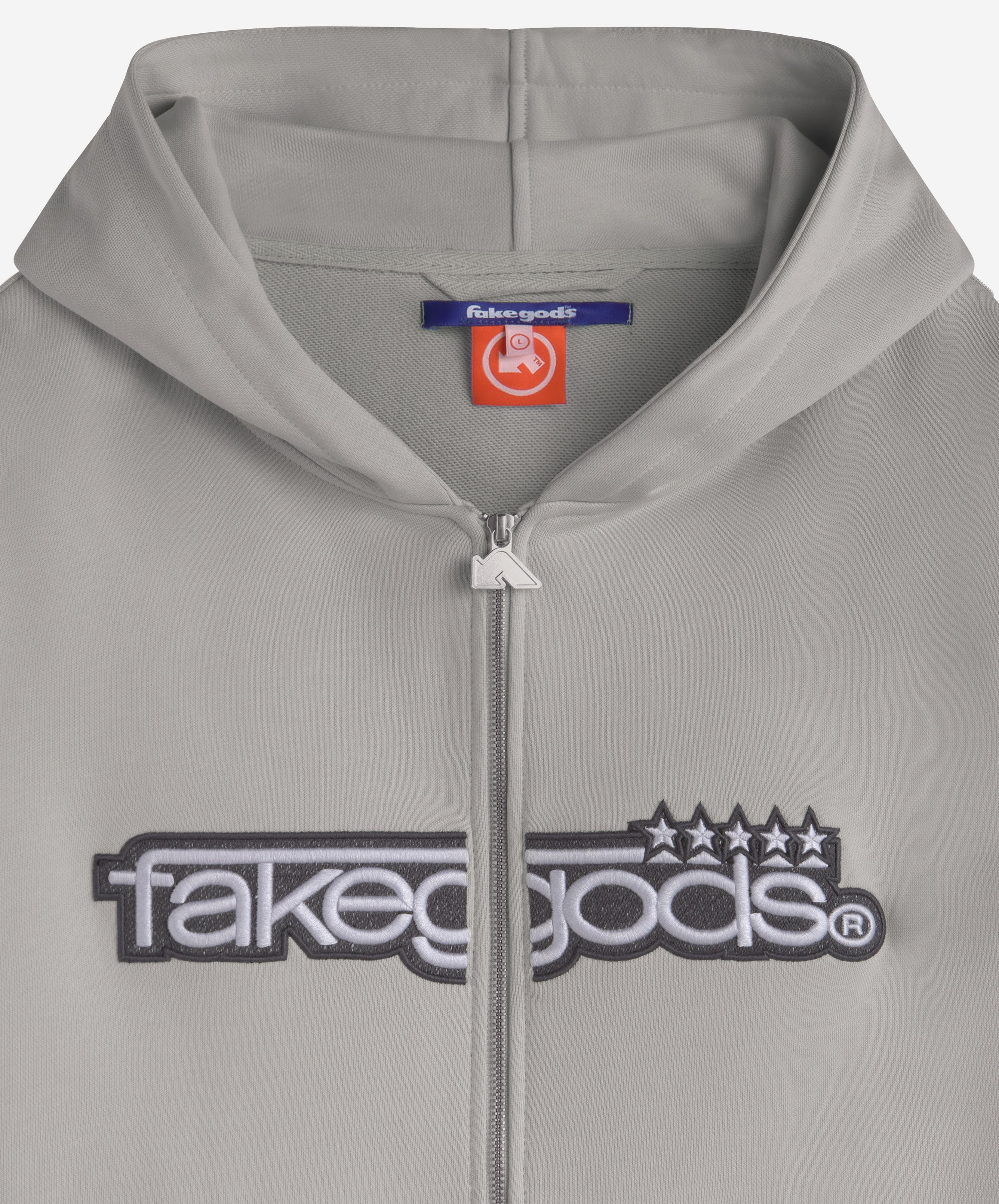 5 Star Zipper Mid Grey