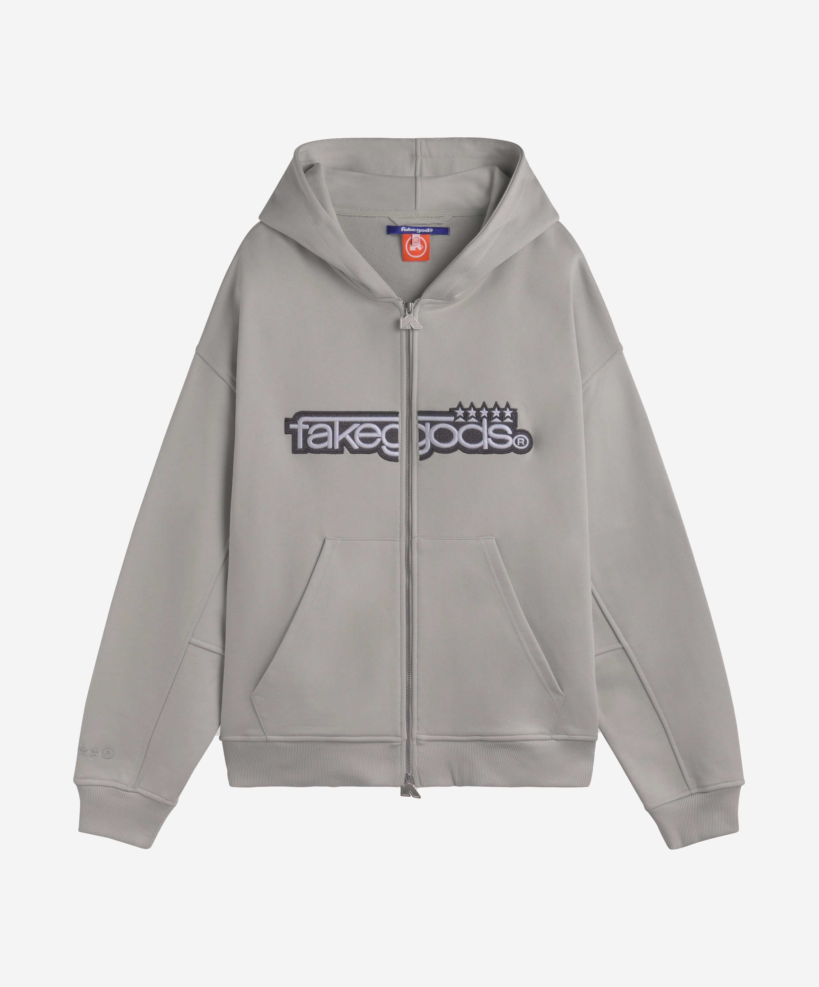 5 Star Zipper Mid Grey