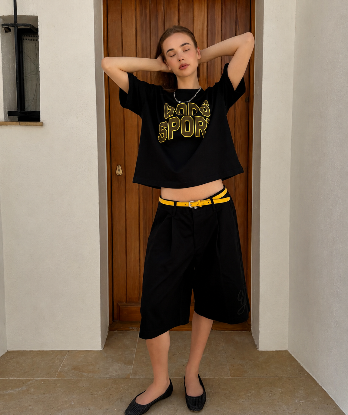 Gods Sport Tee Black