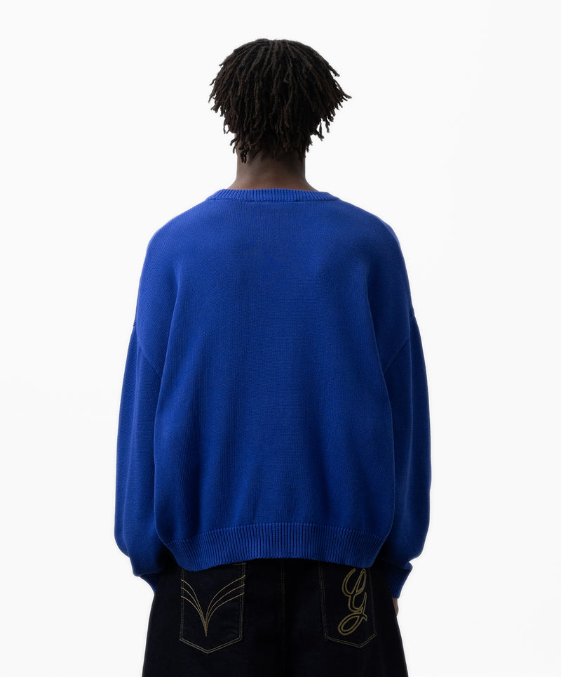 Gods Knitted Sweater Blue