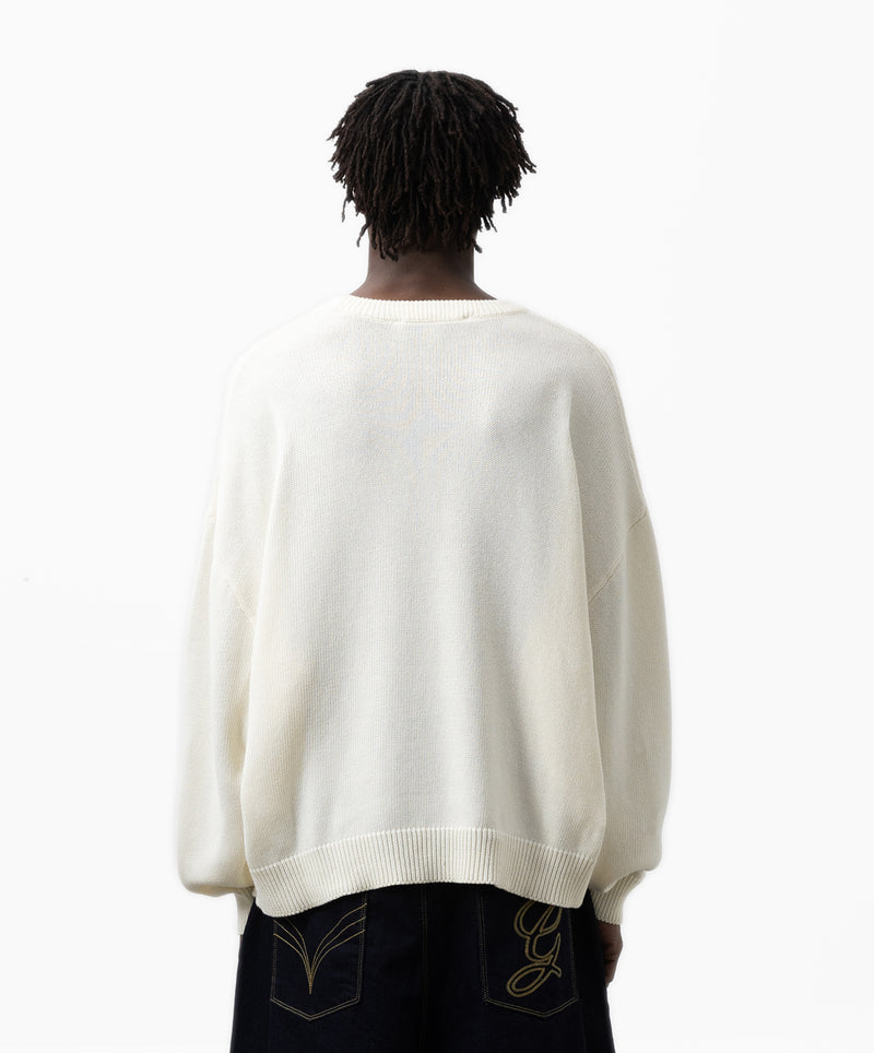 Gods Knitted Sweater Cream