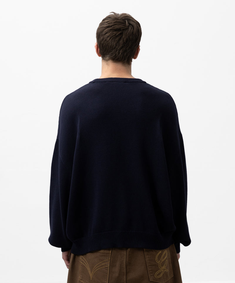 Gods Knitted Sweater Navy