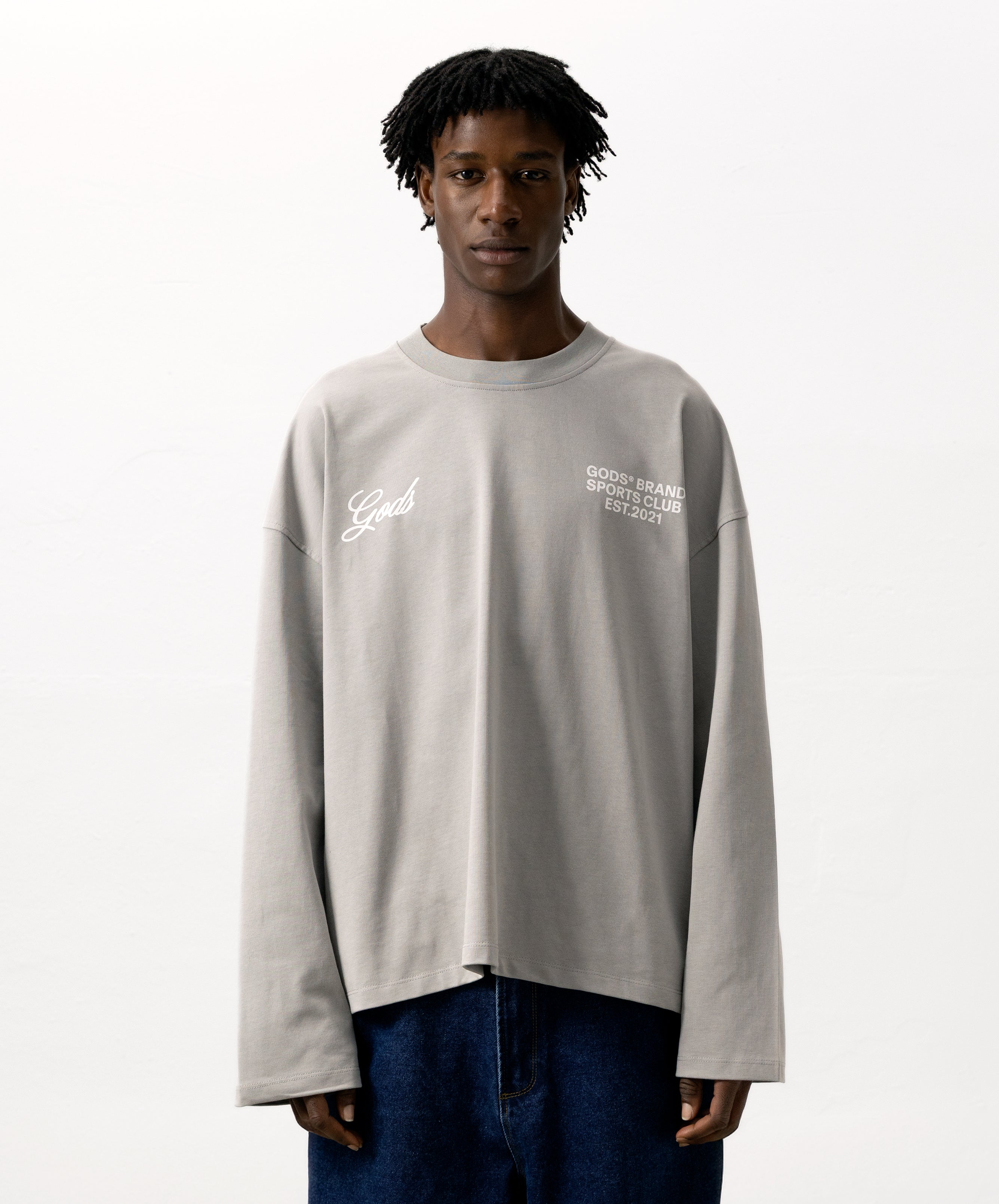 Sports Club Longsleeve Grey