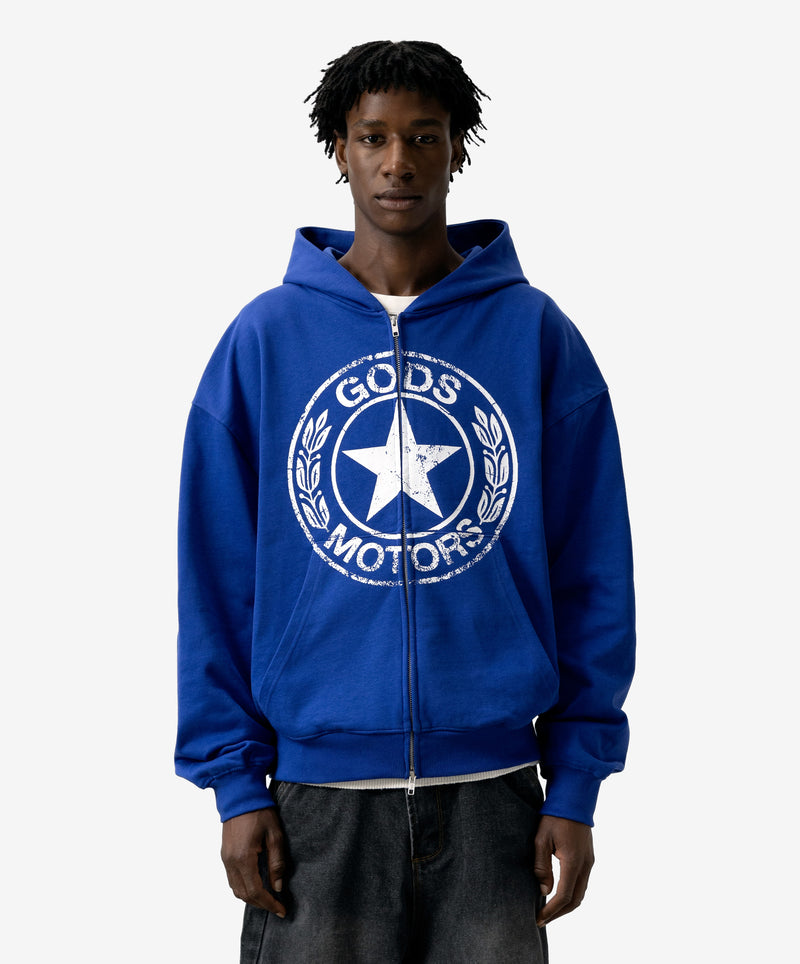 Motor Zipper Blue