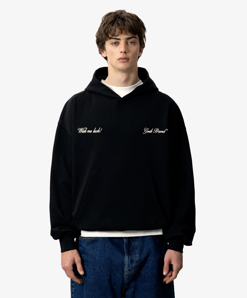 Red Dice Hoodie Black