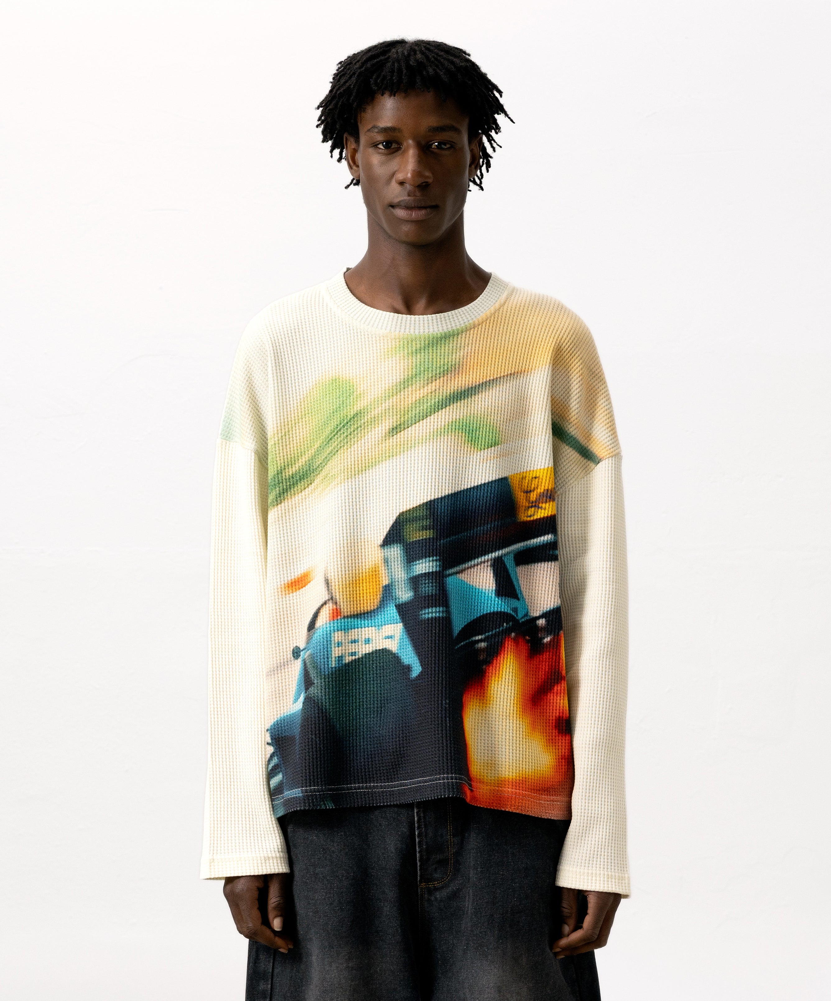 Retro Rally Longsleeve Waffle