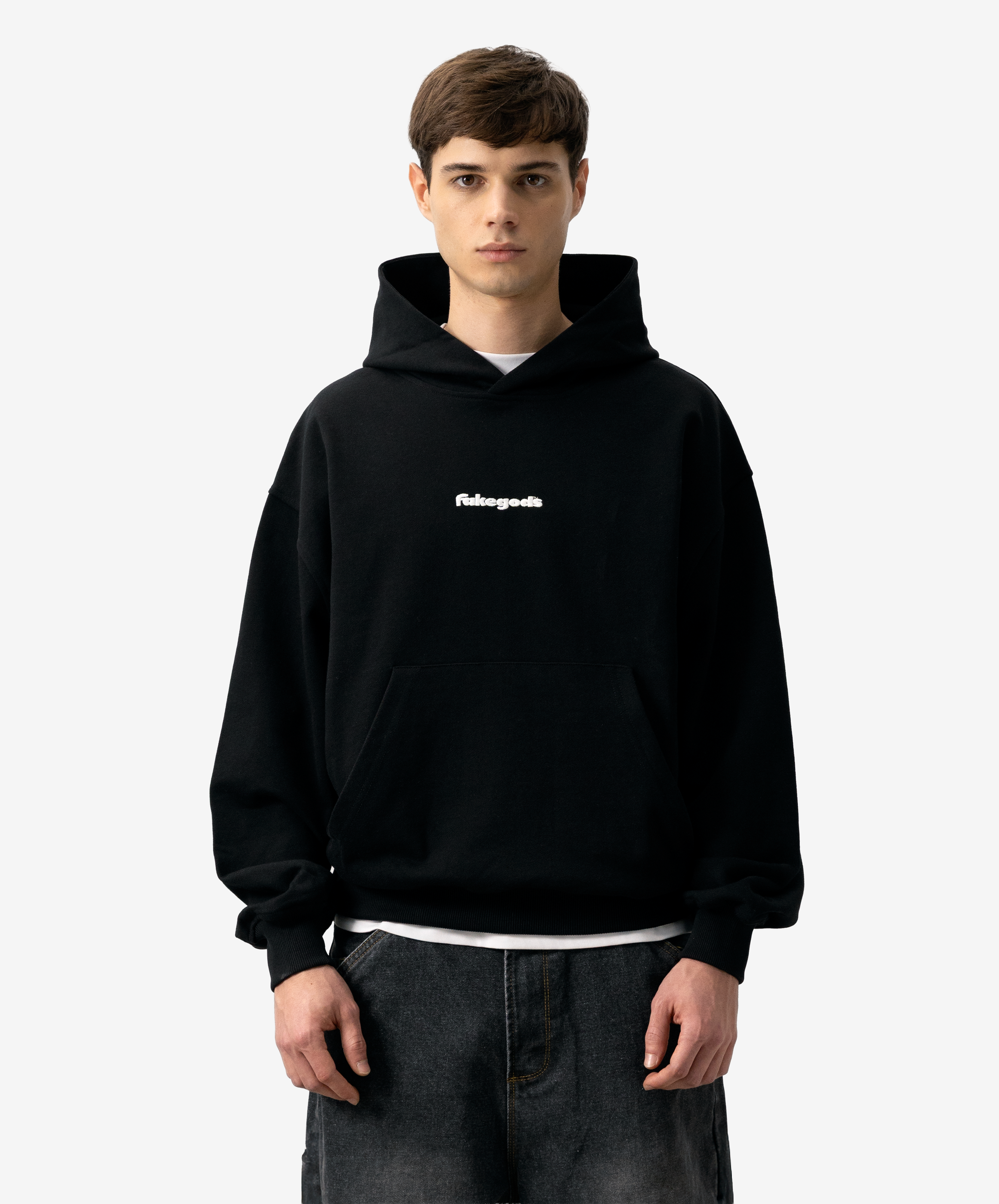 Iced Heart Hoodie Black
