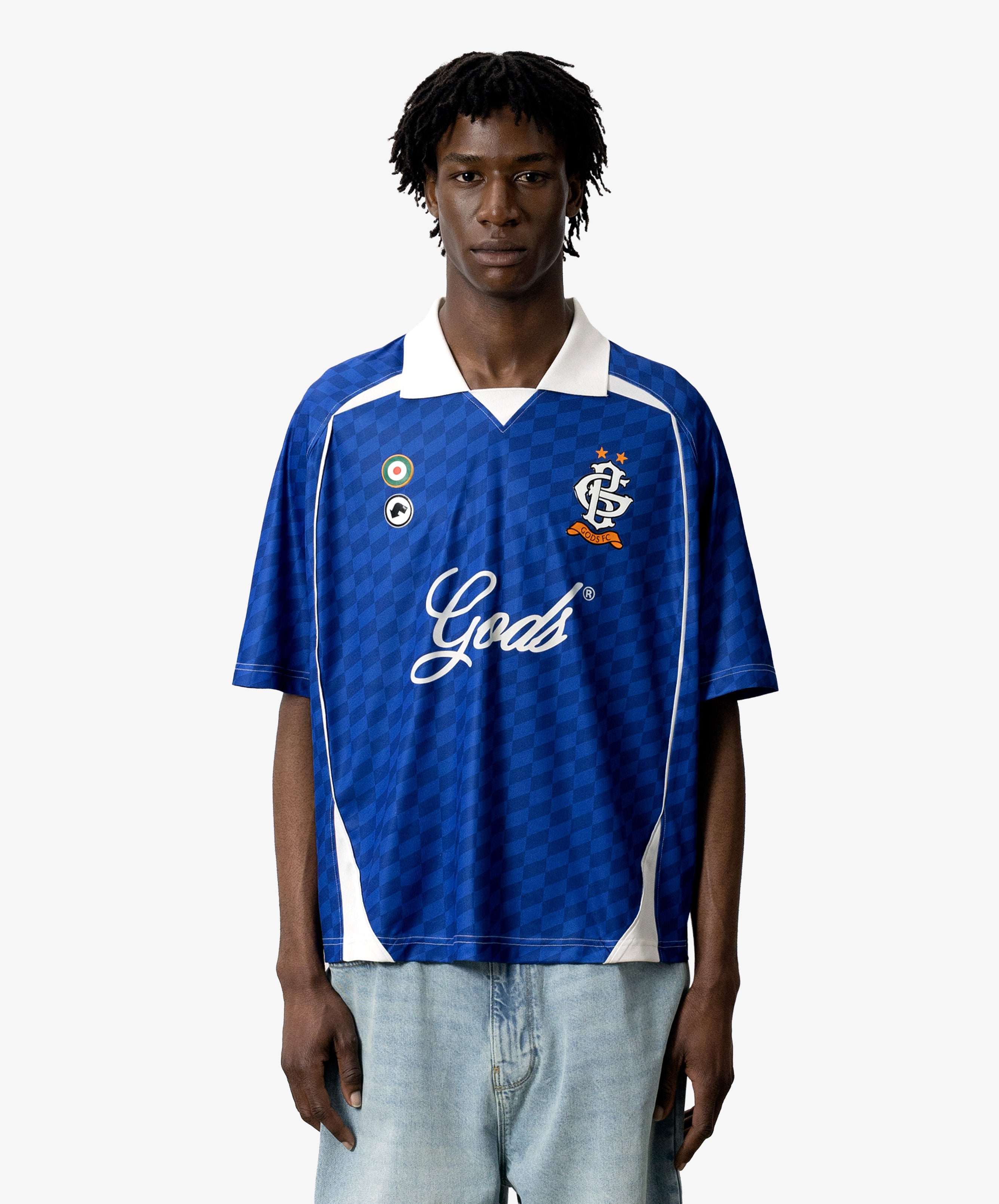 Team Gods 10 Tee Blue