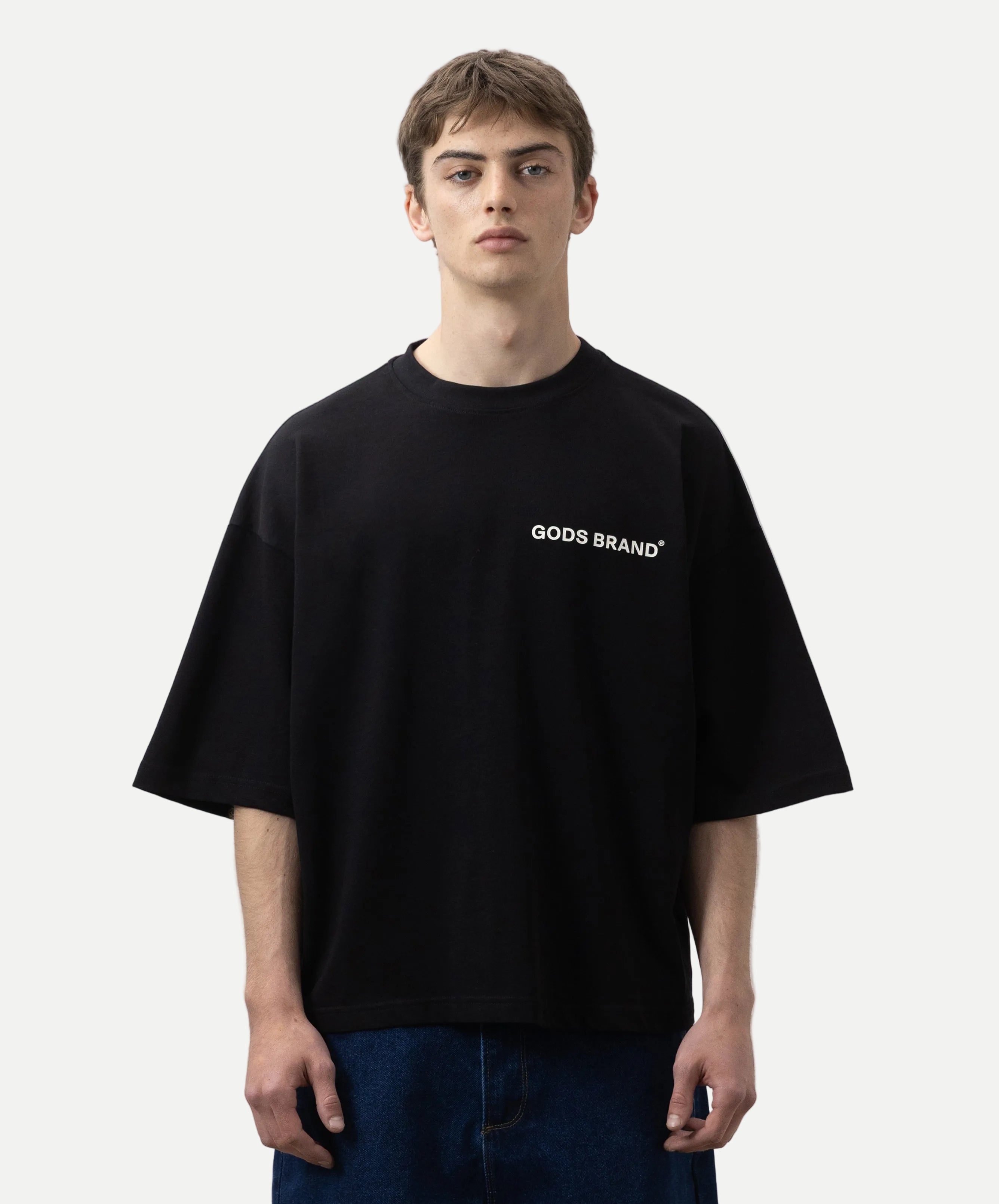 Performance Boxy Tee Black