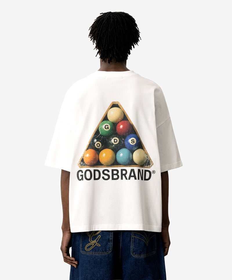 Billiard Tee White