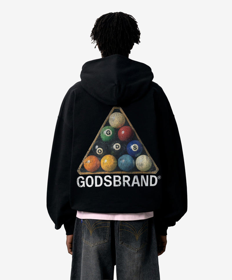 Billiard Hoodie Black