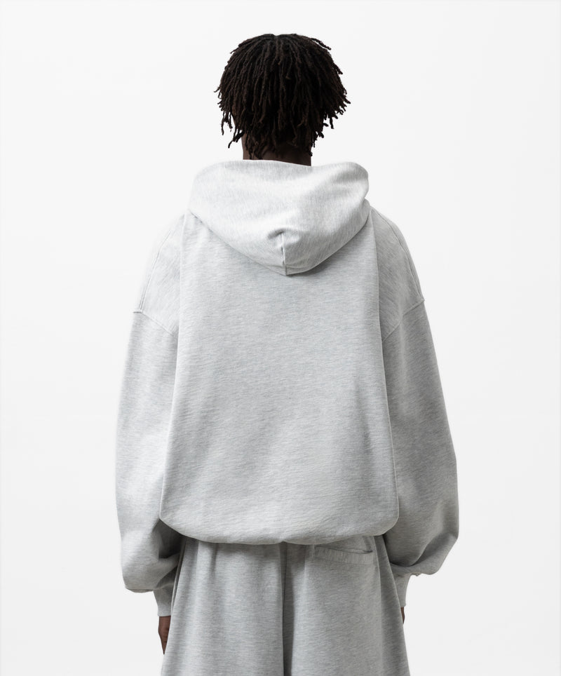 Star Hoodie Light Grey