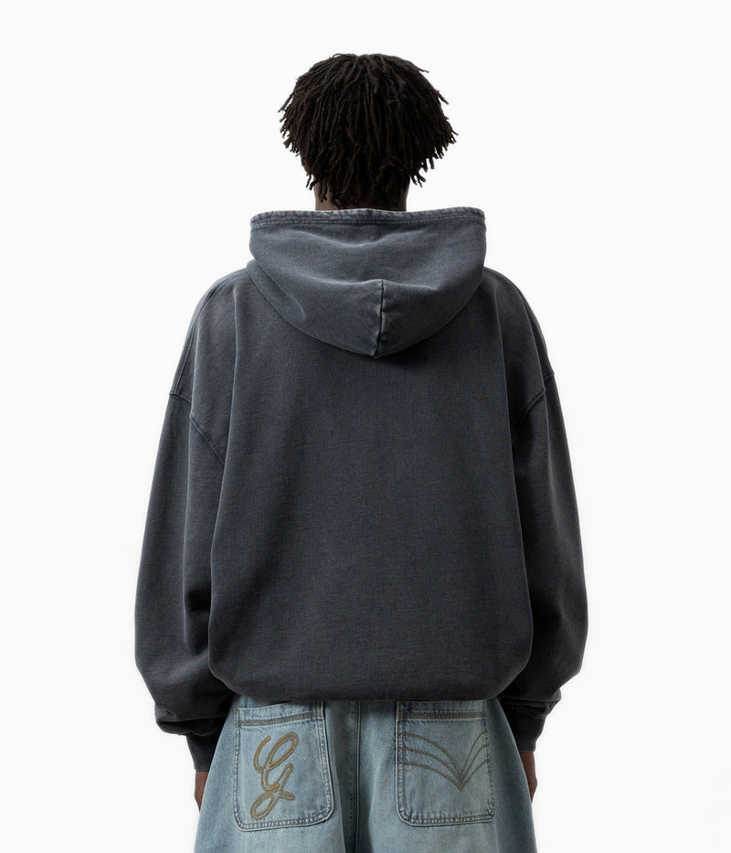 Gods Sunfaded Zipper Dark Grey