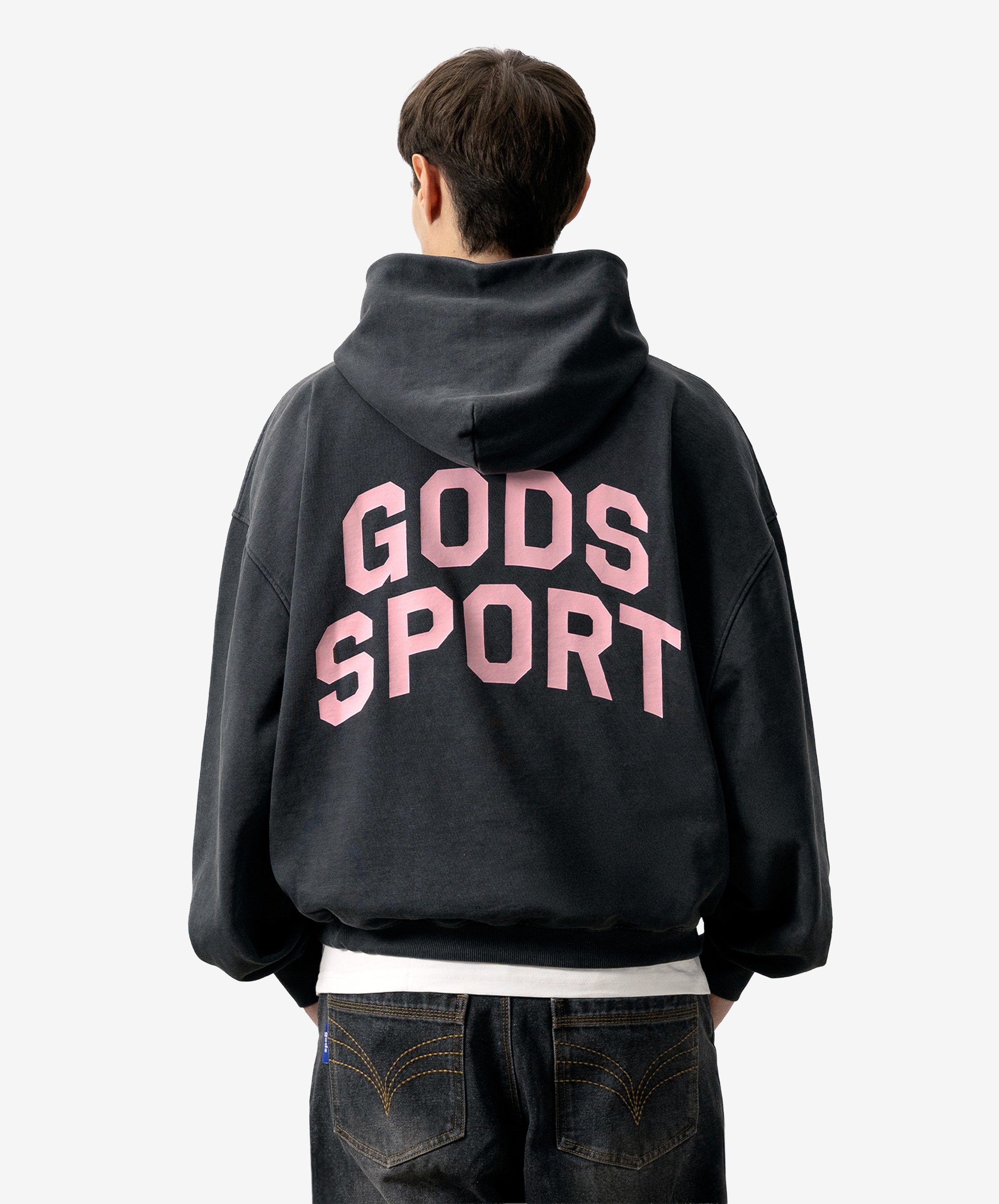 Gods Sports Club Hoodie Anthracite