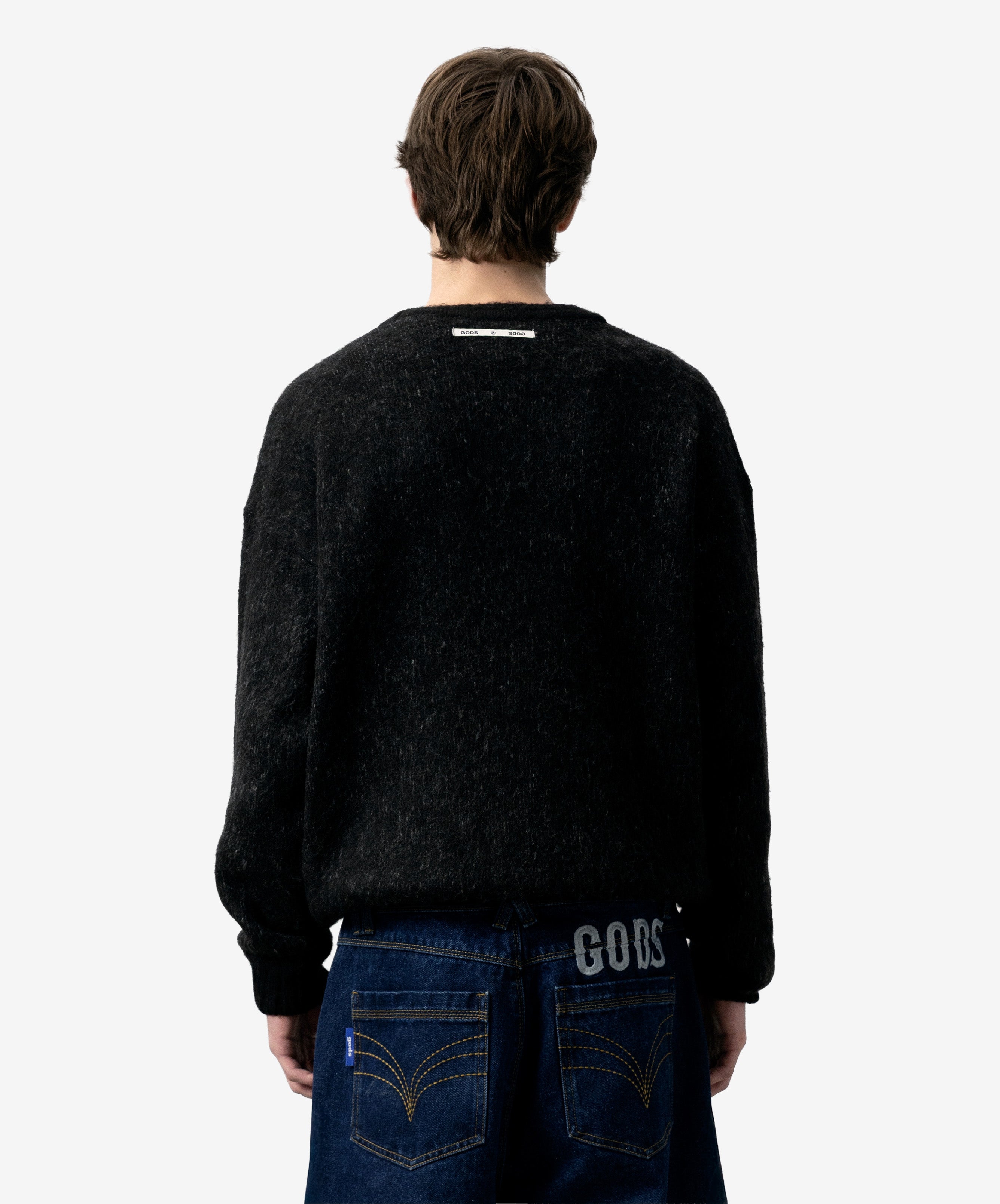 Billiard Knitted Sweater Black