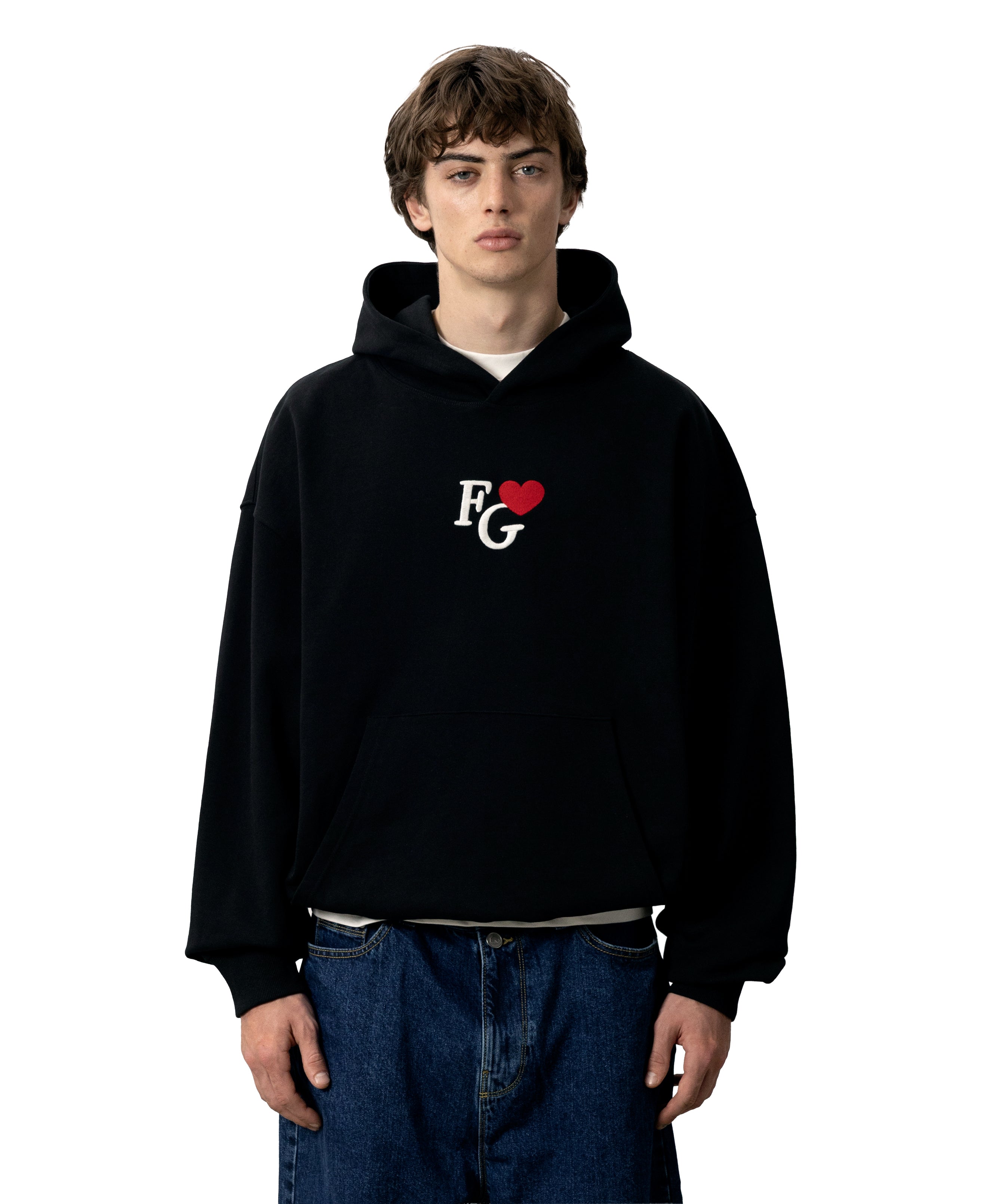 Valentine's Hoodie Black