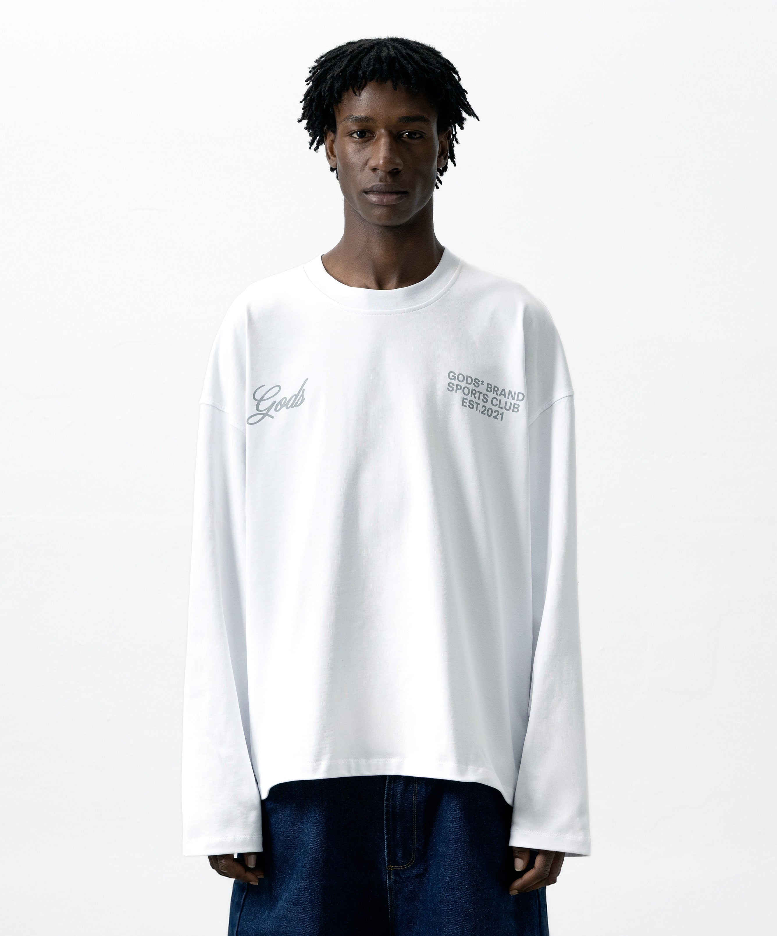 Sports Club Longsleeve White