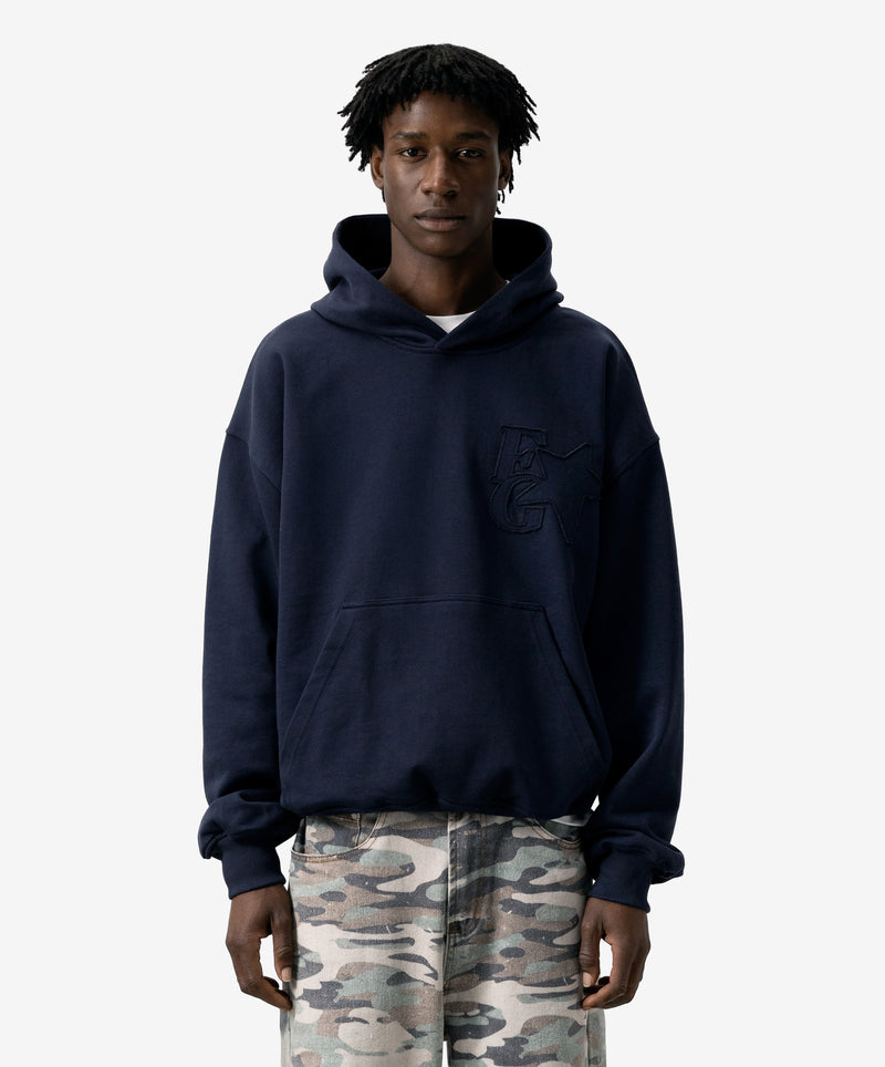 Star Hoodie Navy