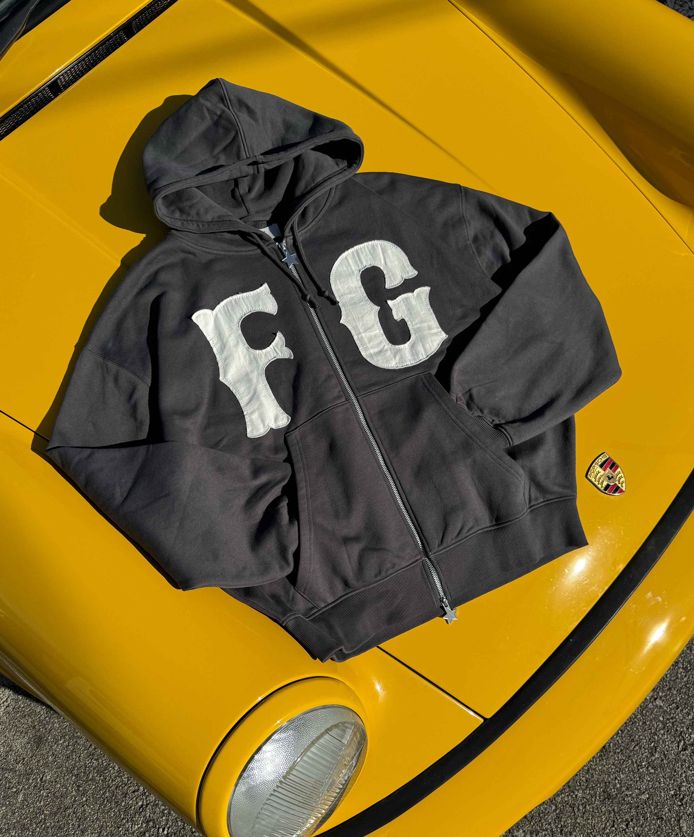 Fg Zipper Dark Grey