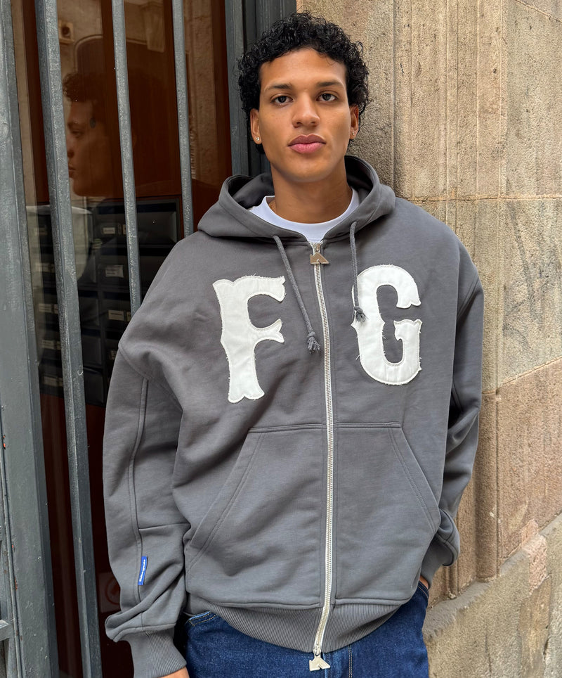 Fg Zipper Dark Grey