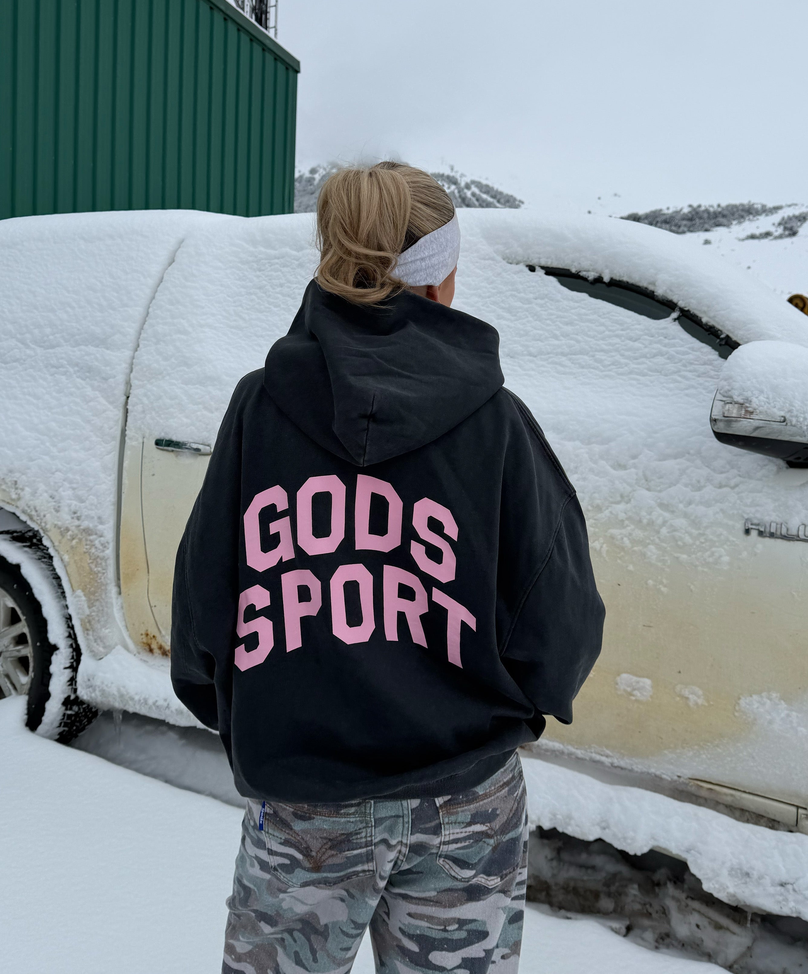 Gods Sports Club Hoodie Antracite