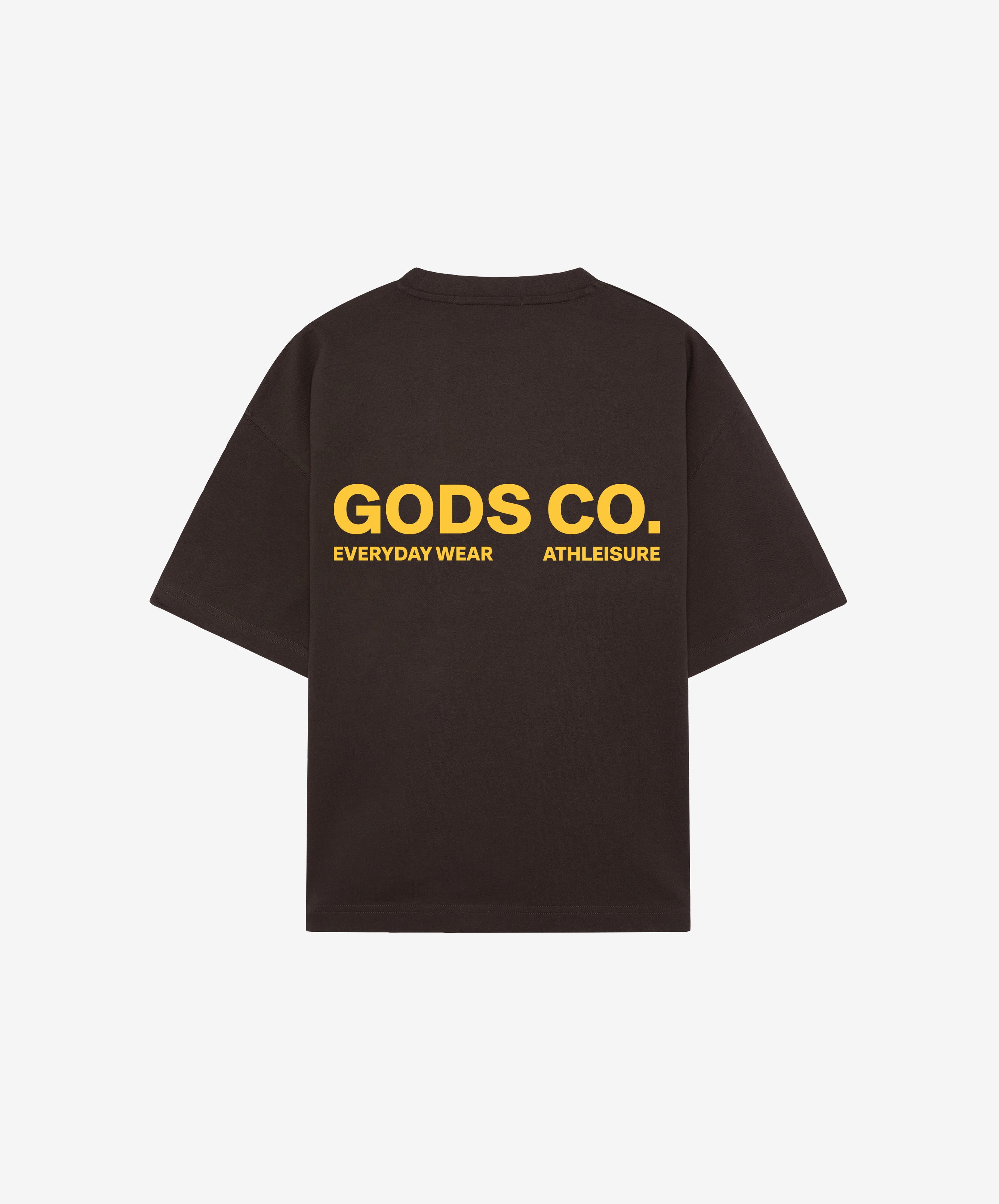 Athleisure Tee Brown