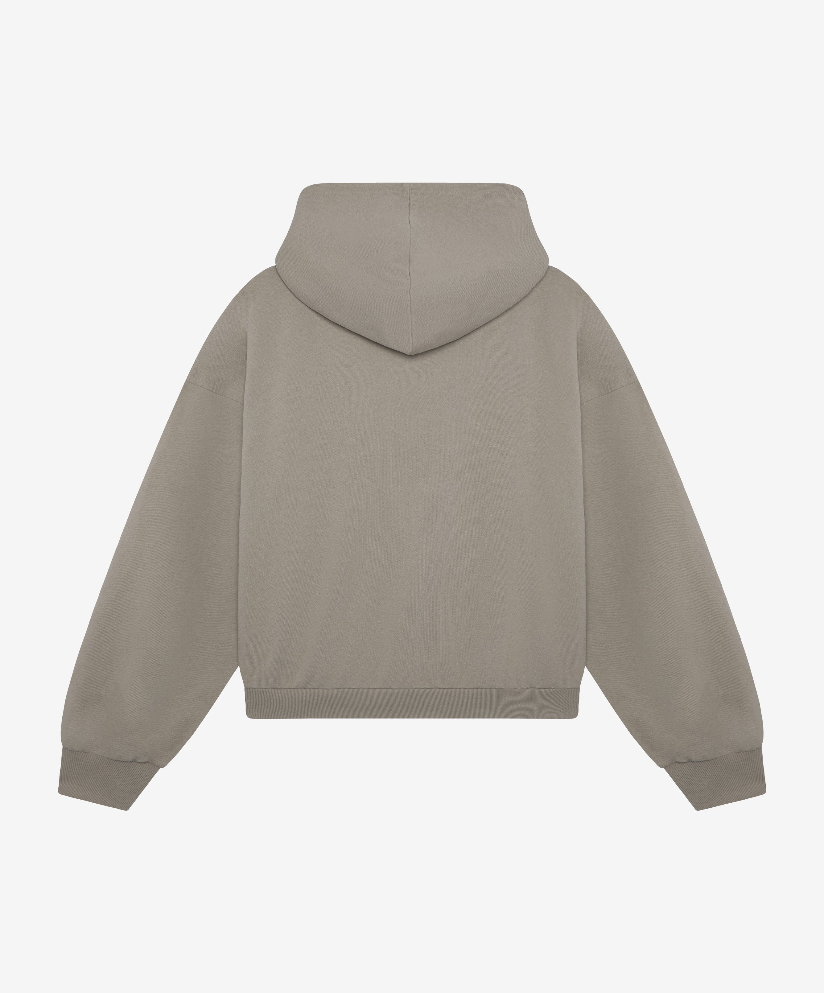 Gods Distressed Zipper Grey