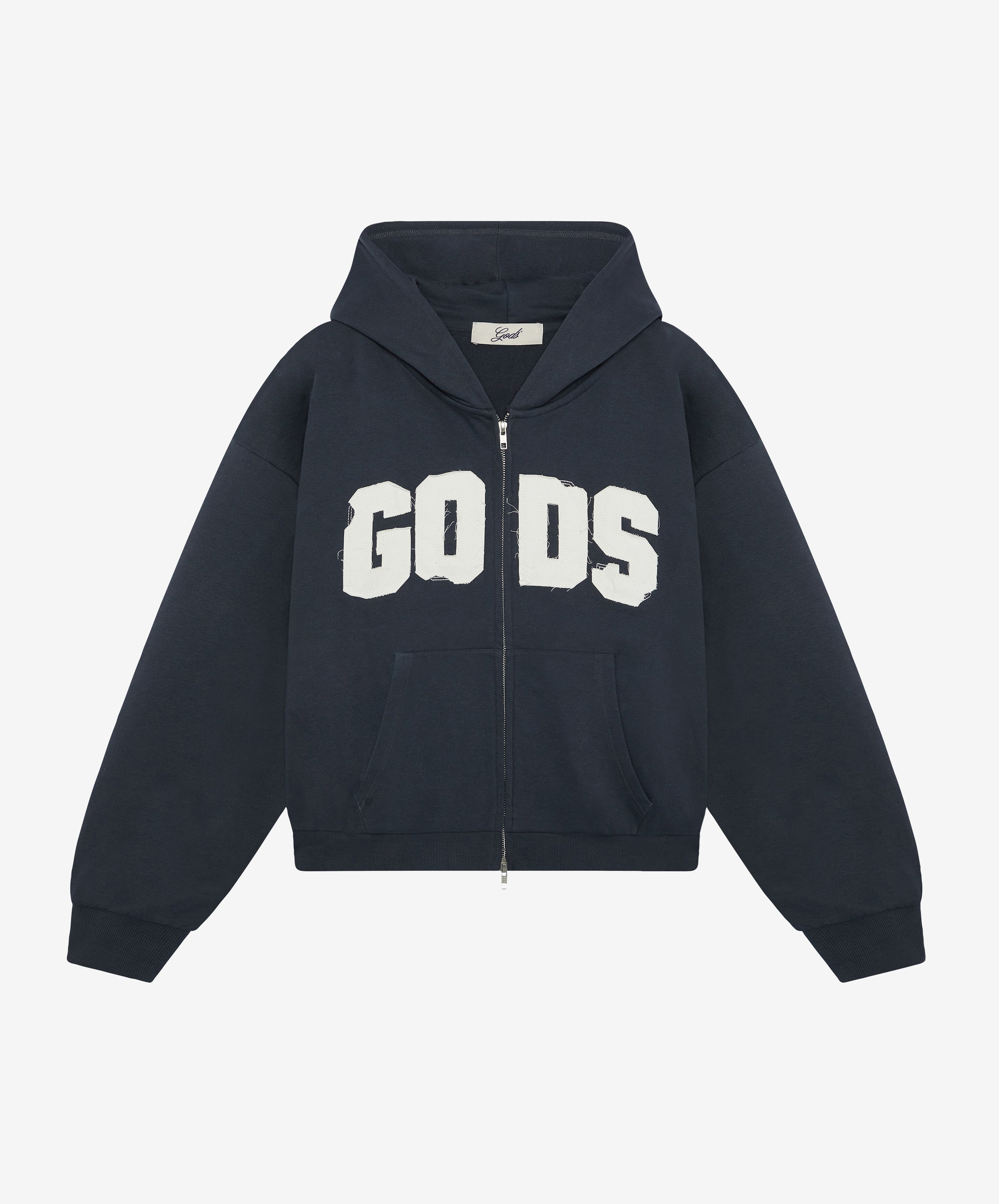 Gods Distressed Zipper Anthra
