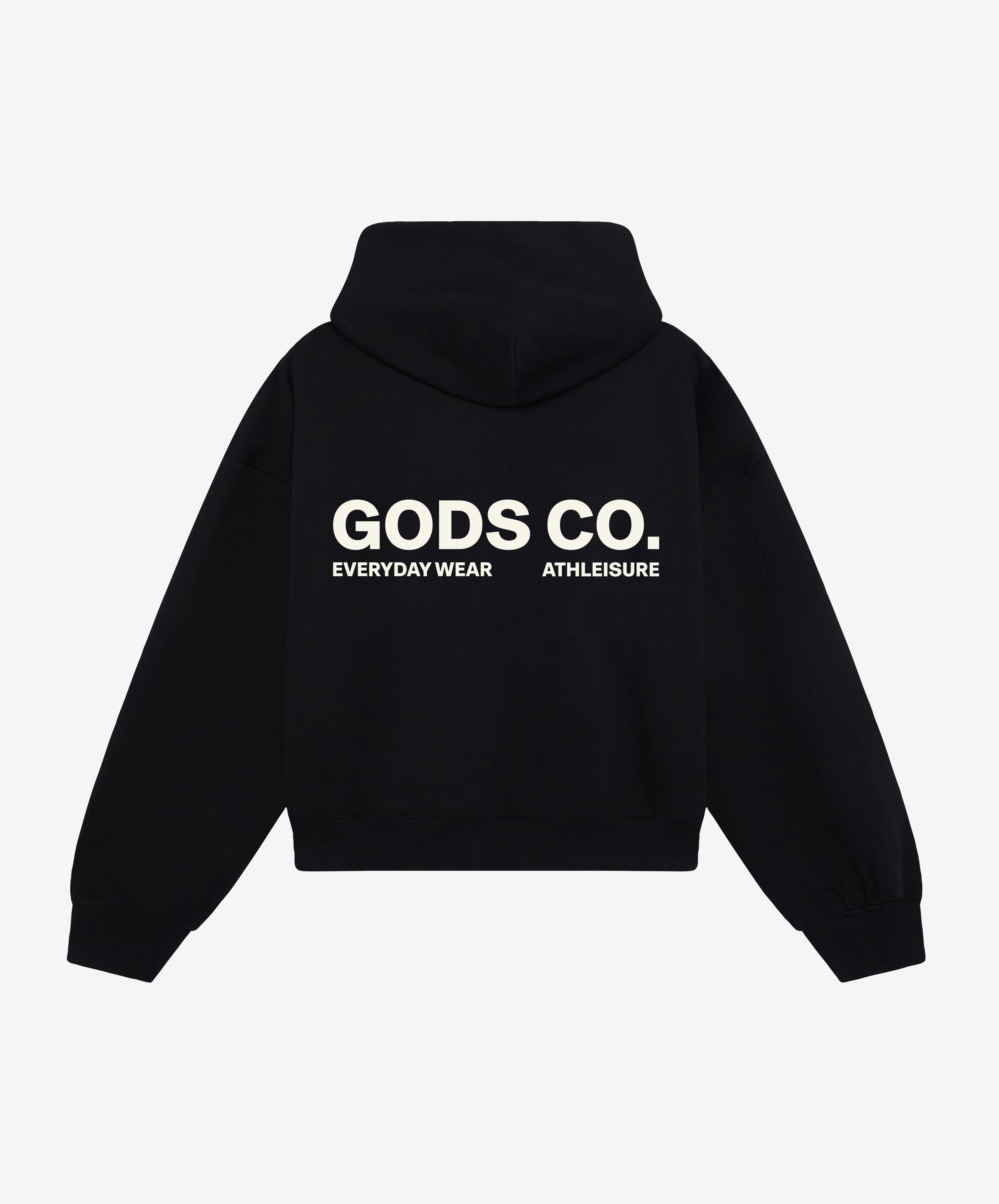 Athleisure Hoodie Black